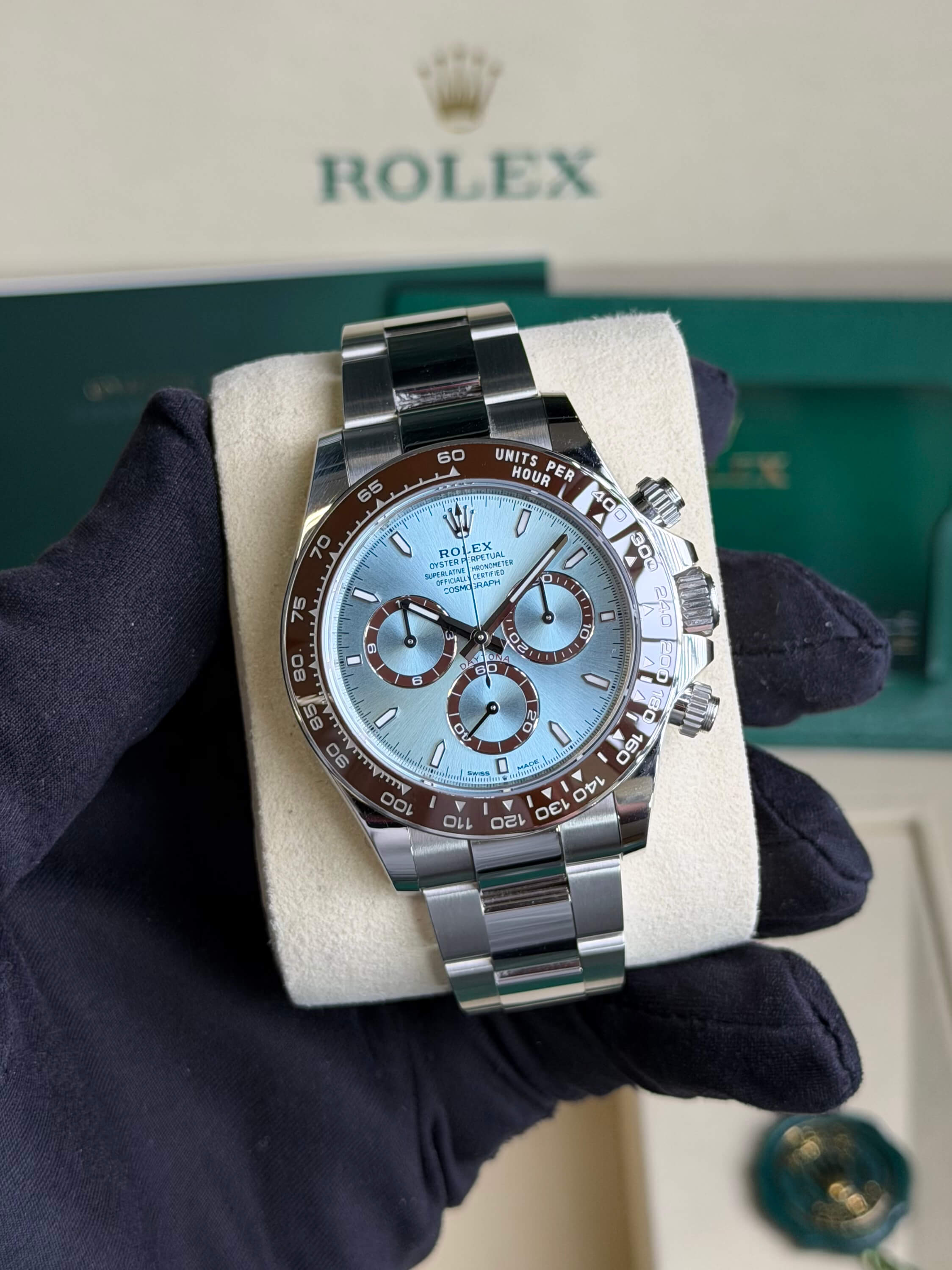 Rolex  126506 Cosmograph Daytona Platinum IIce Blue 2025