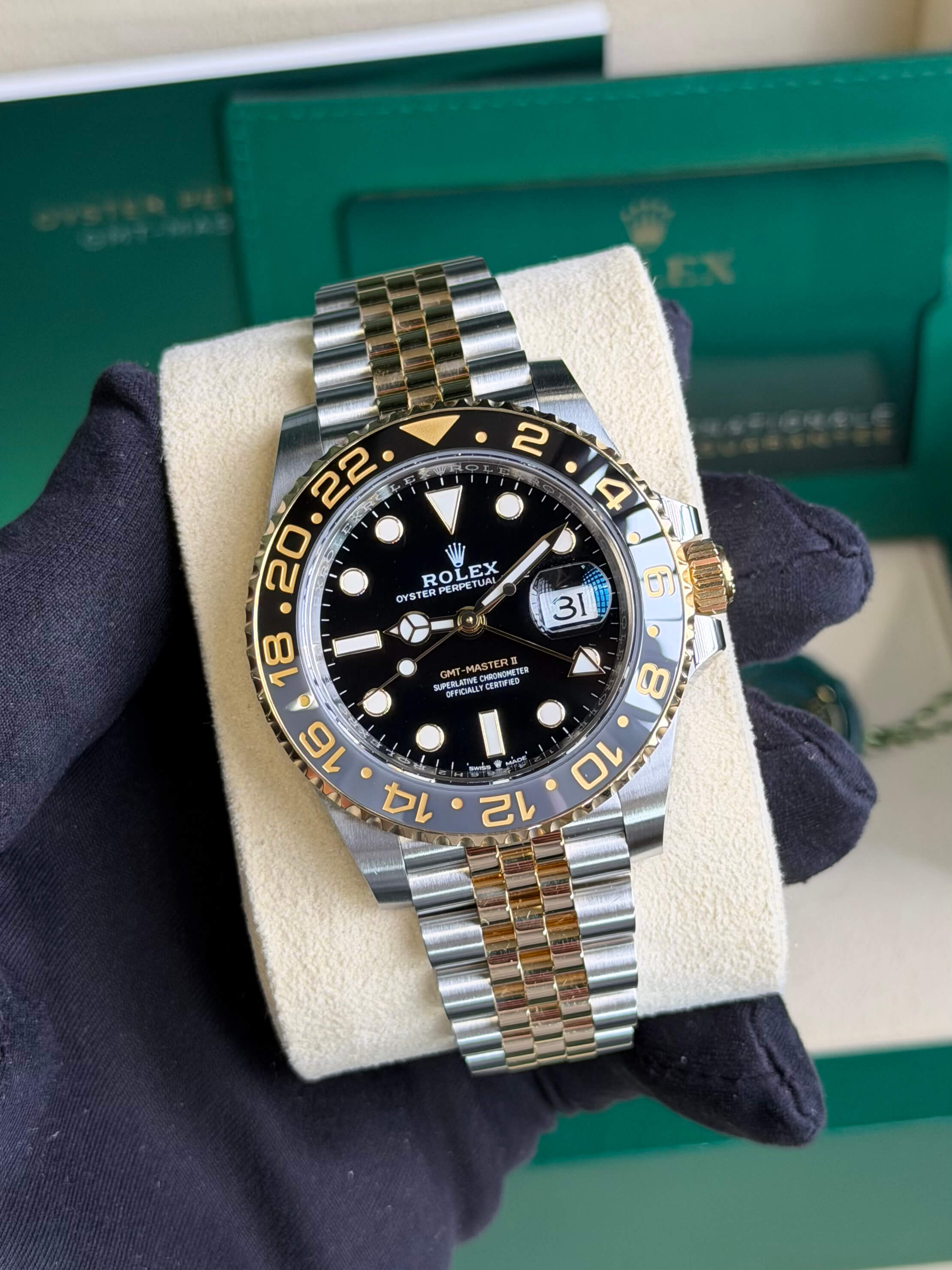 Rolex 126713GRNR GMT-Master II Two Tone Jubilee 2024 