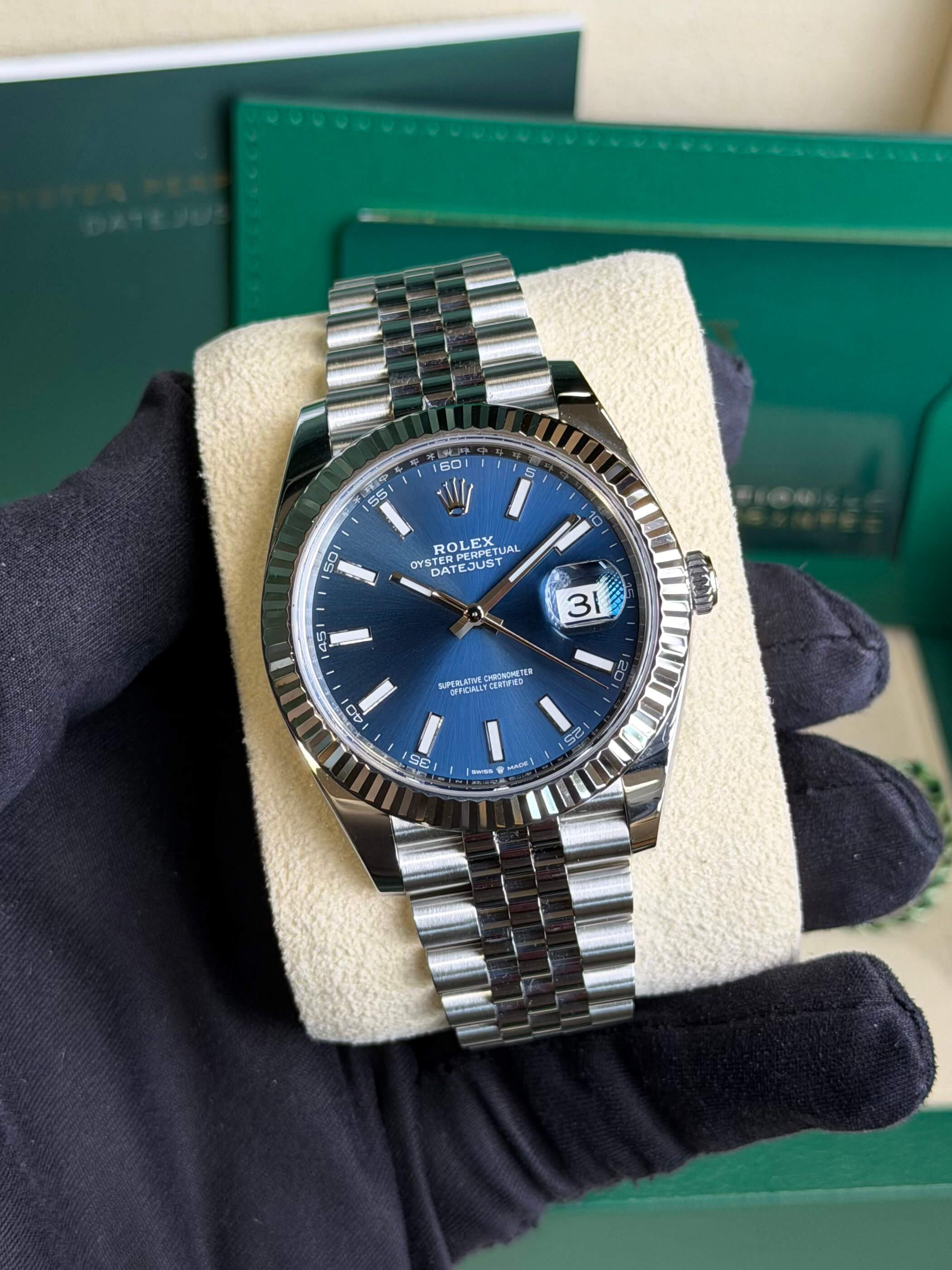 Rolex 126334 Datejust 41  Jubilee Blue 2024