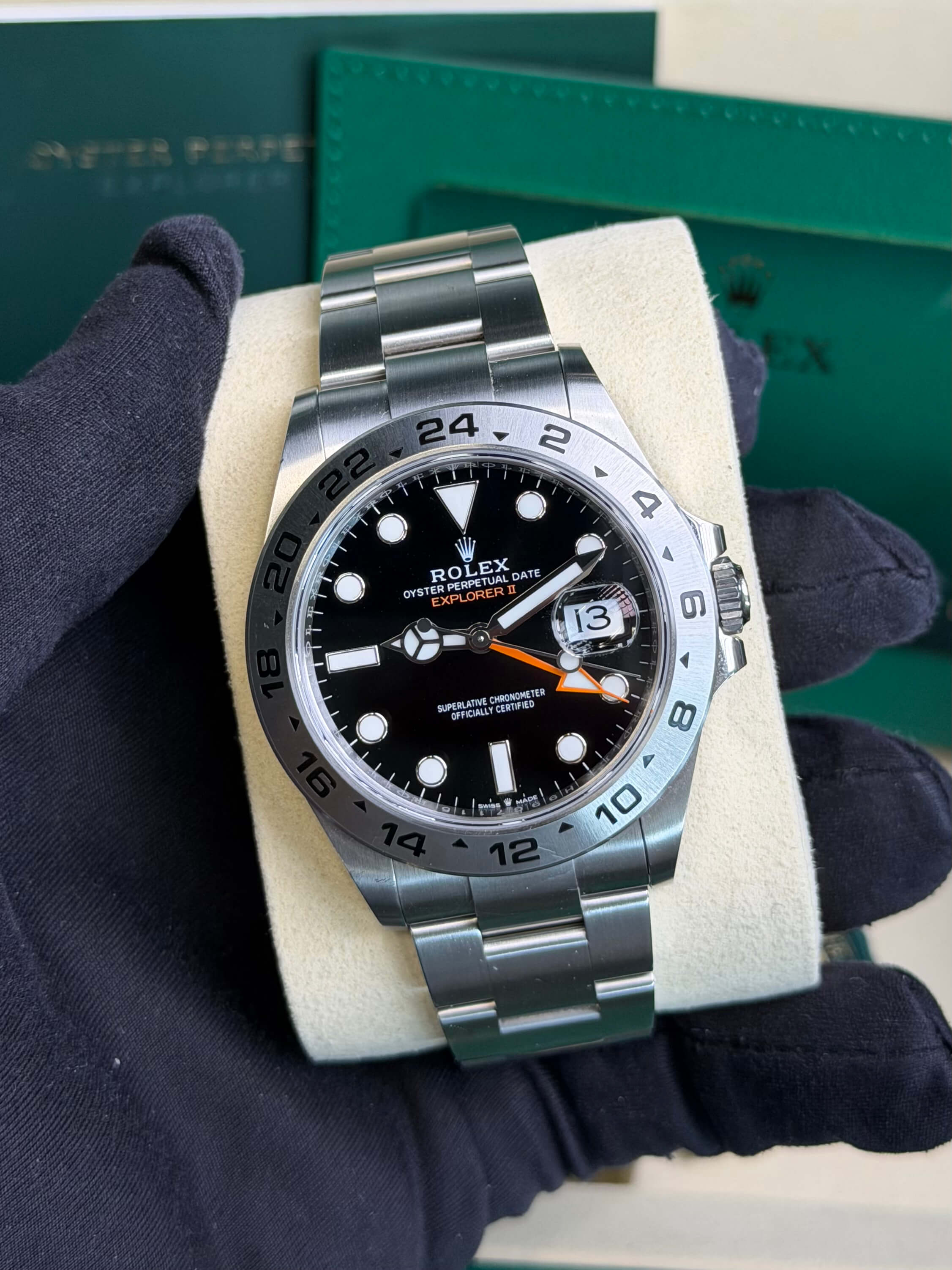 Rolex 226570-0002 Explorer II Stainless Steel / Black 2025