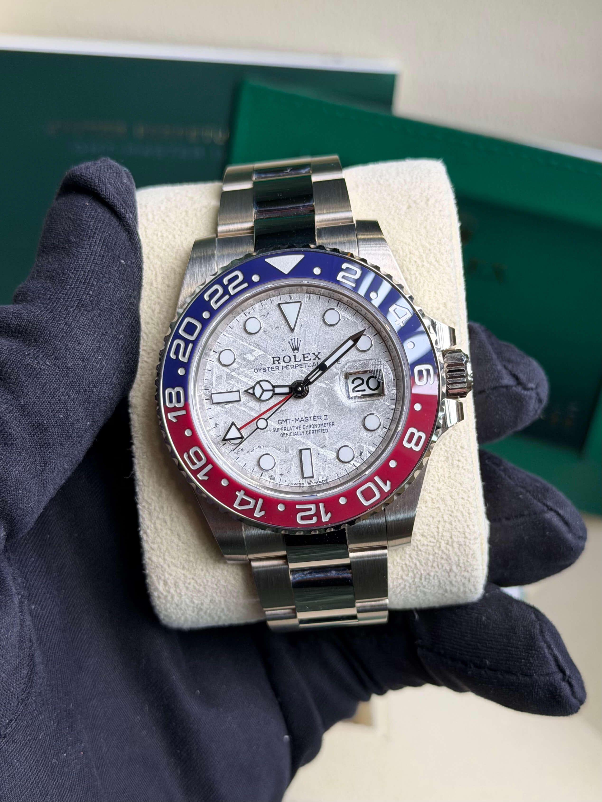 Rolex 126719BLRO-0002 GMT-Master II Meteorite 2024