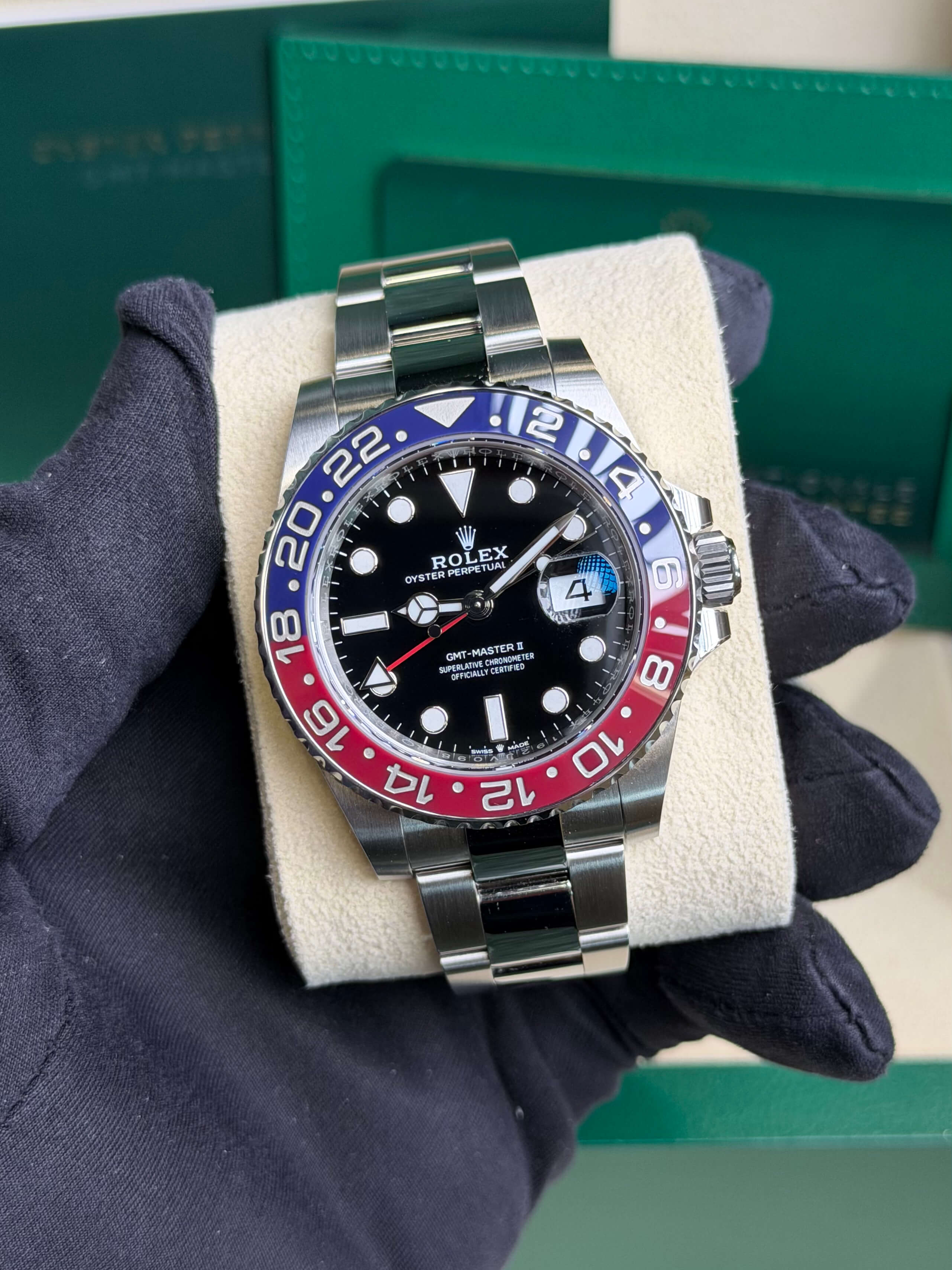 Rolex 126710BLRO-0002 GMT-Master II Pepsi Oyster 2023