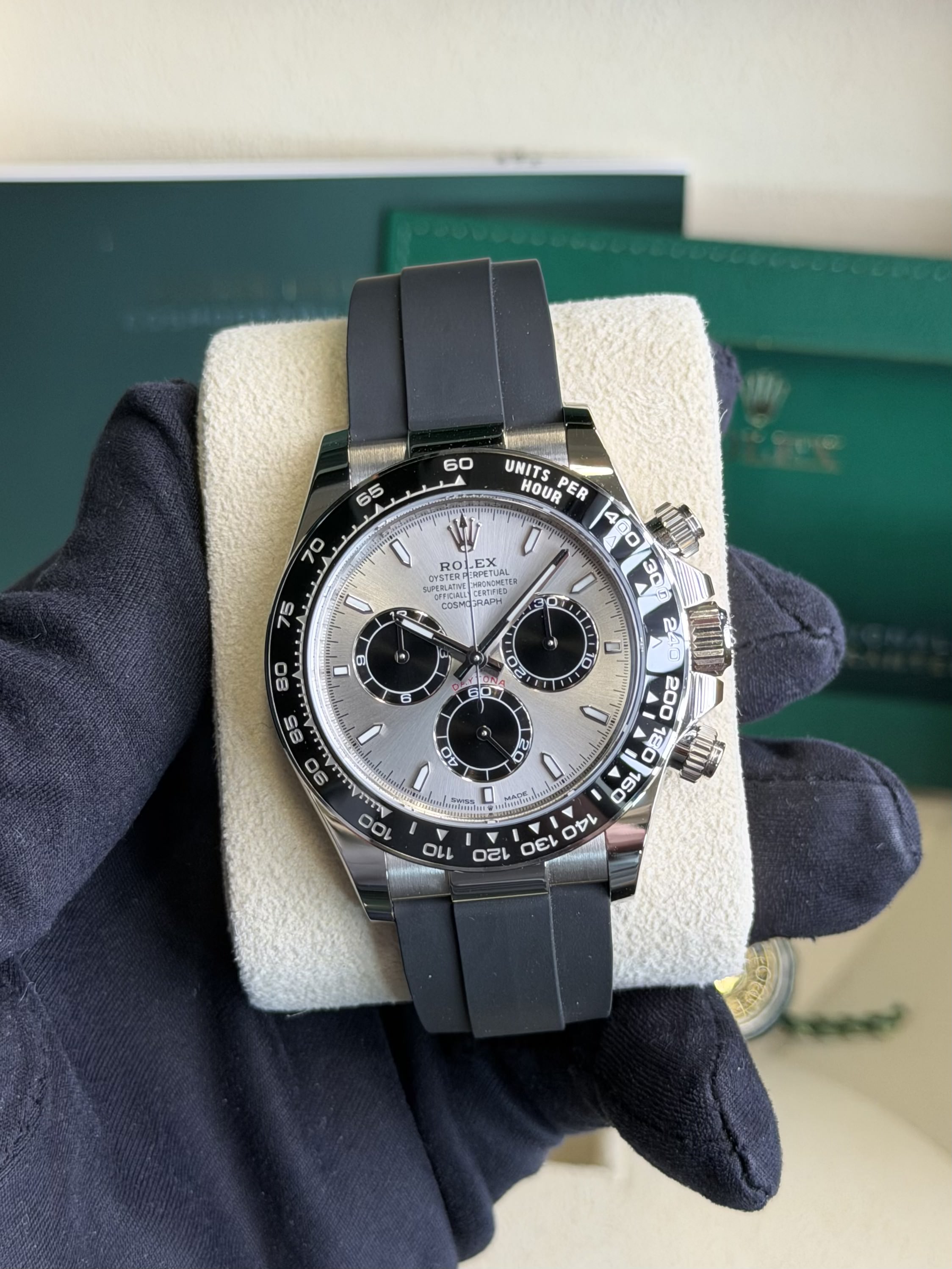 Rolex 126519LN Cosmograph Daytona Oysterflex Ghost 2024 Unpolished