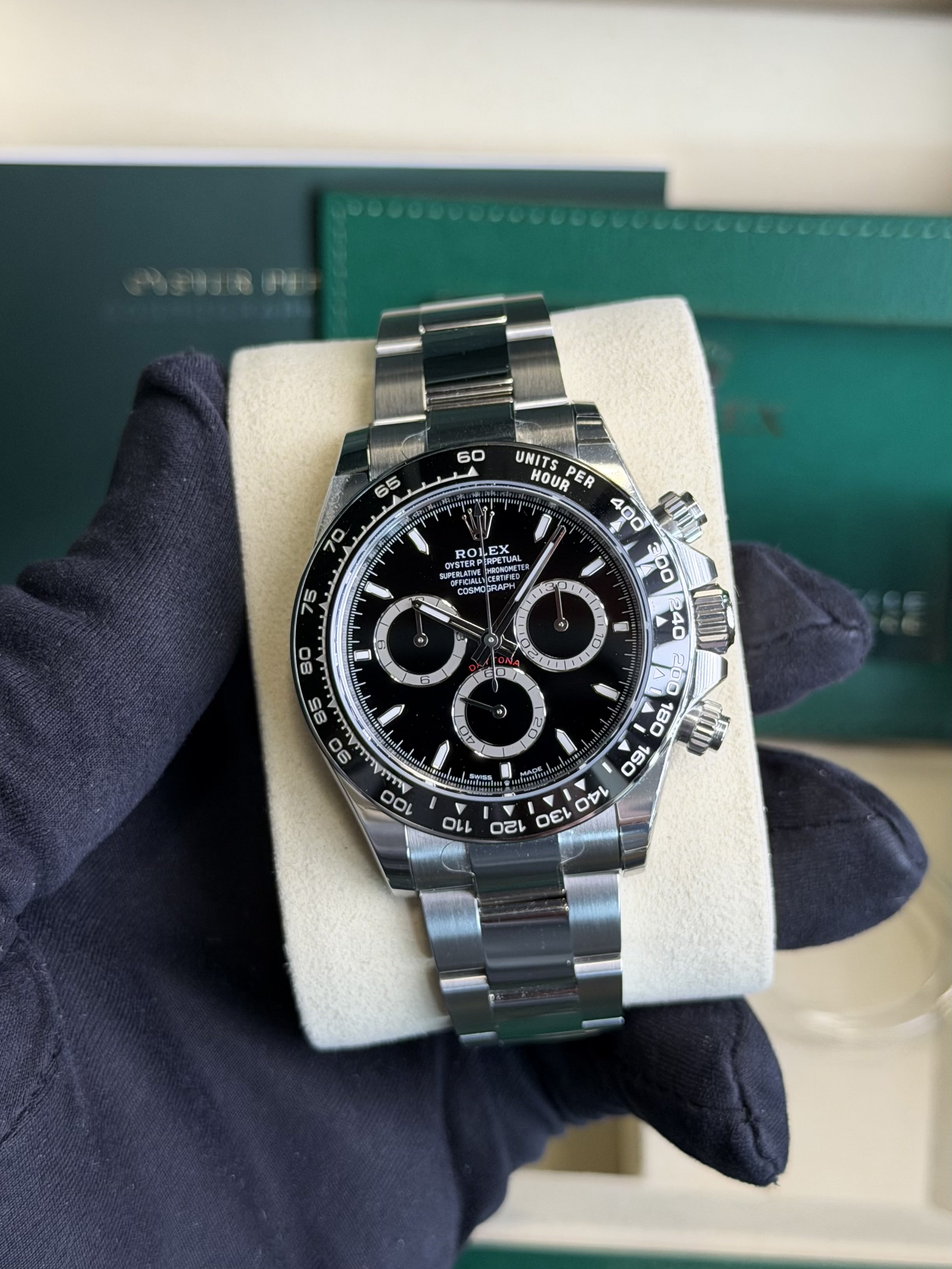 Rolex 126500LN Cosmograph Daytona Black 2026 Stickerd