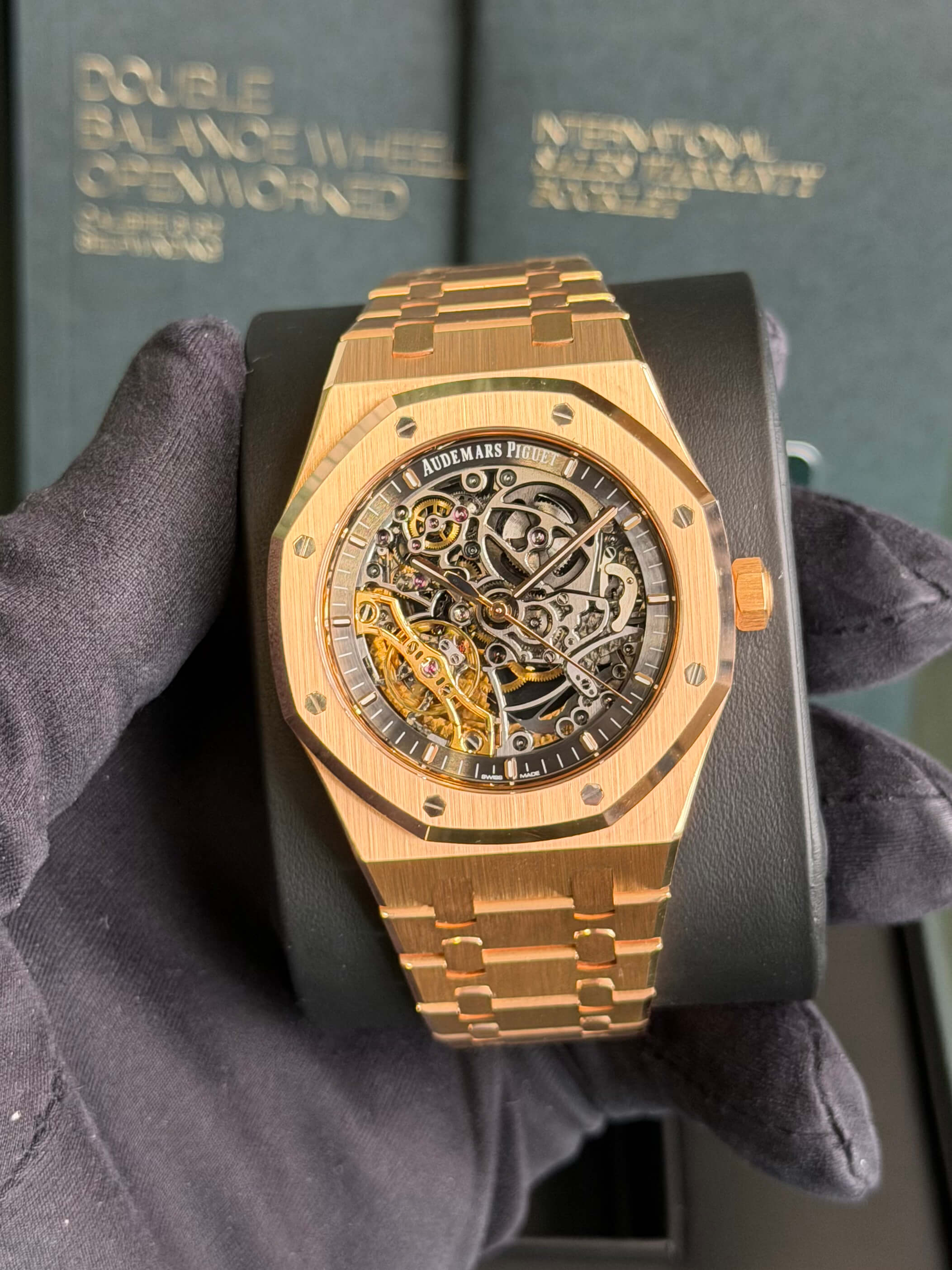 Audemars Piguet Royal Oak Double Balance Wheel Openworked 15407OR Skeleton 2022
