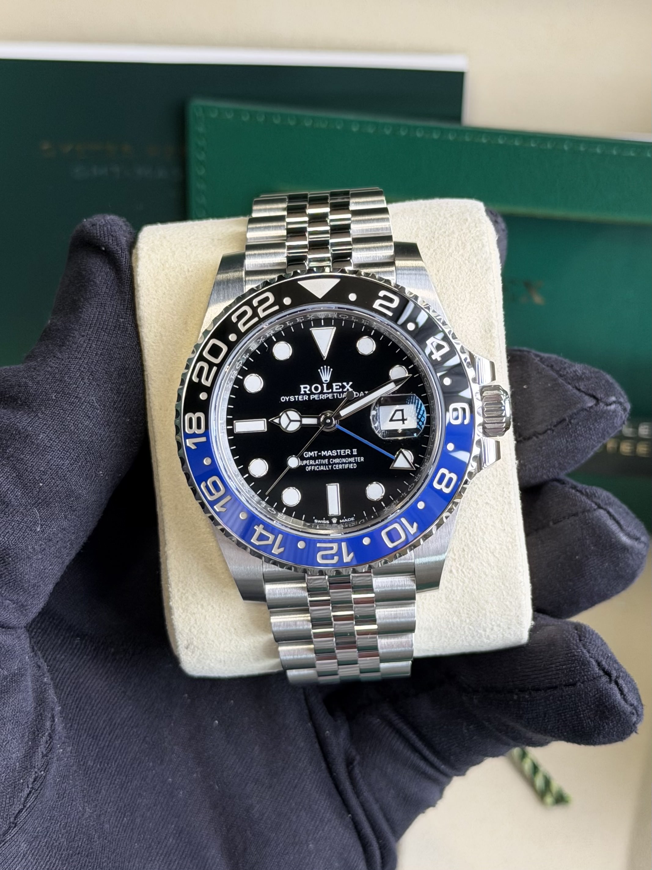 Rolex 126710BLNR-0002 GMT-Master II Batgirl Jubilee 2025