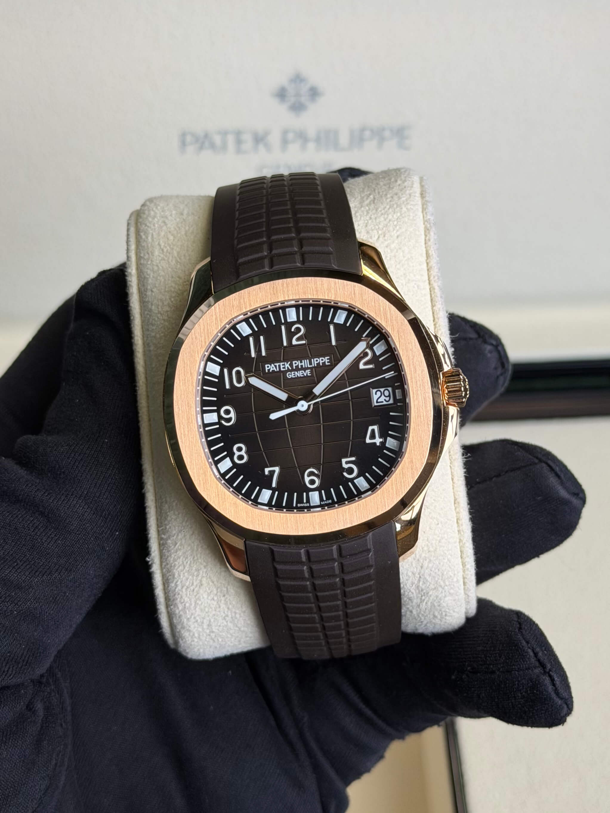 Patek Philippe 5167R-001 Aquanaut 5167 Rose Gold / Brown 2026 Unworn