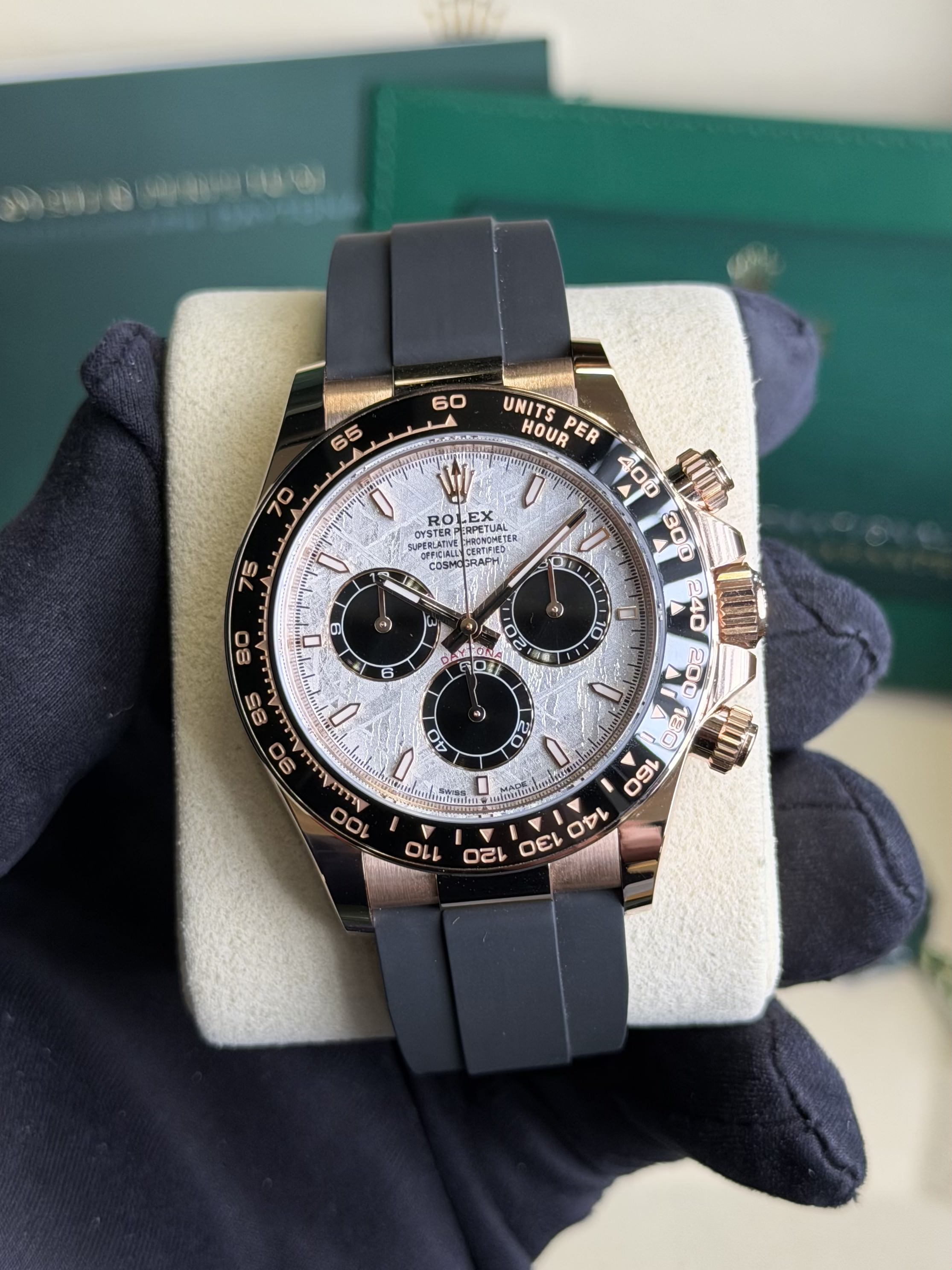 Rolex 126515LN Cosmograph Daytona Everose Meteorite 2026 Unworn New card
