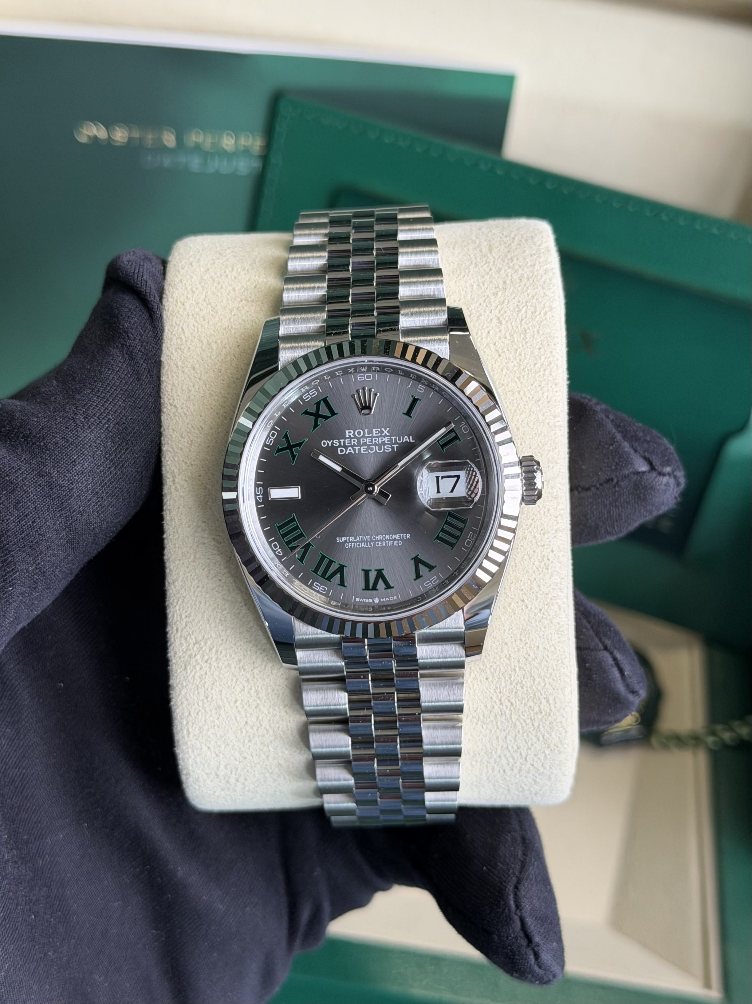 Rolex 126234-0045 (Wimbledon) Datejust 36 Jubilee 2026