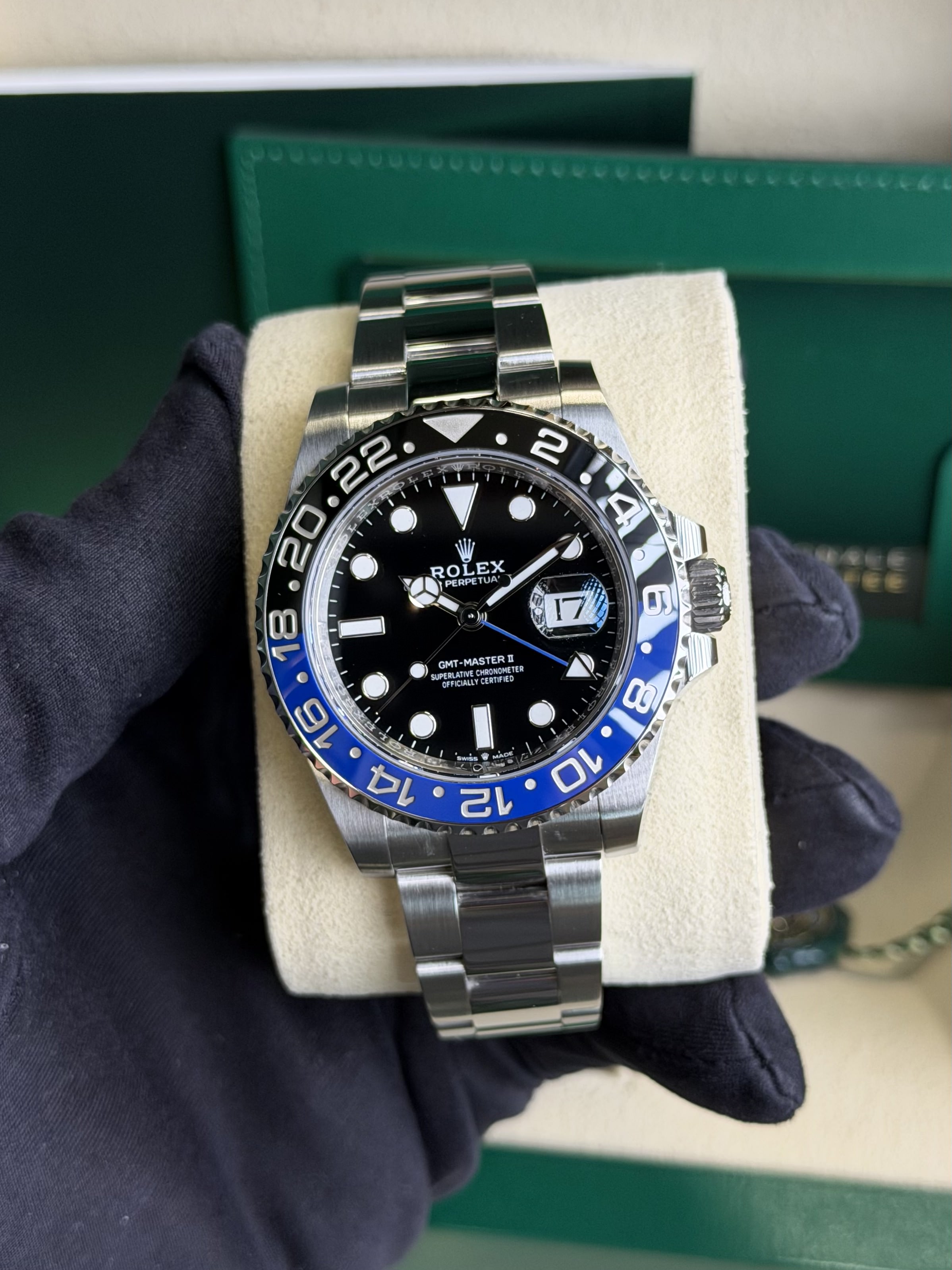 Rolex 126710BLNR GMT-Master II Batman Oyster 2024