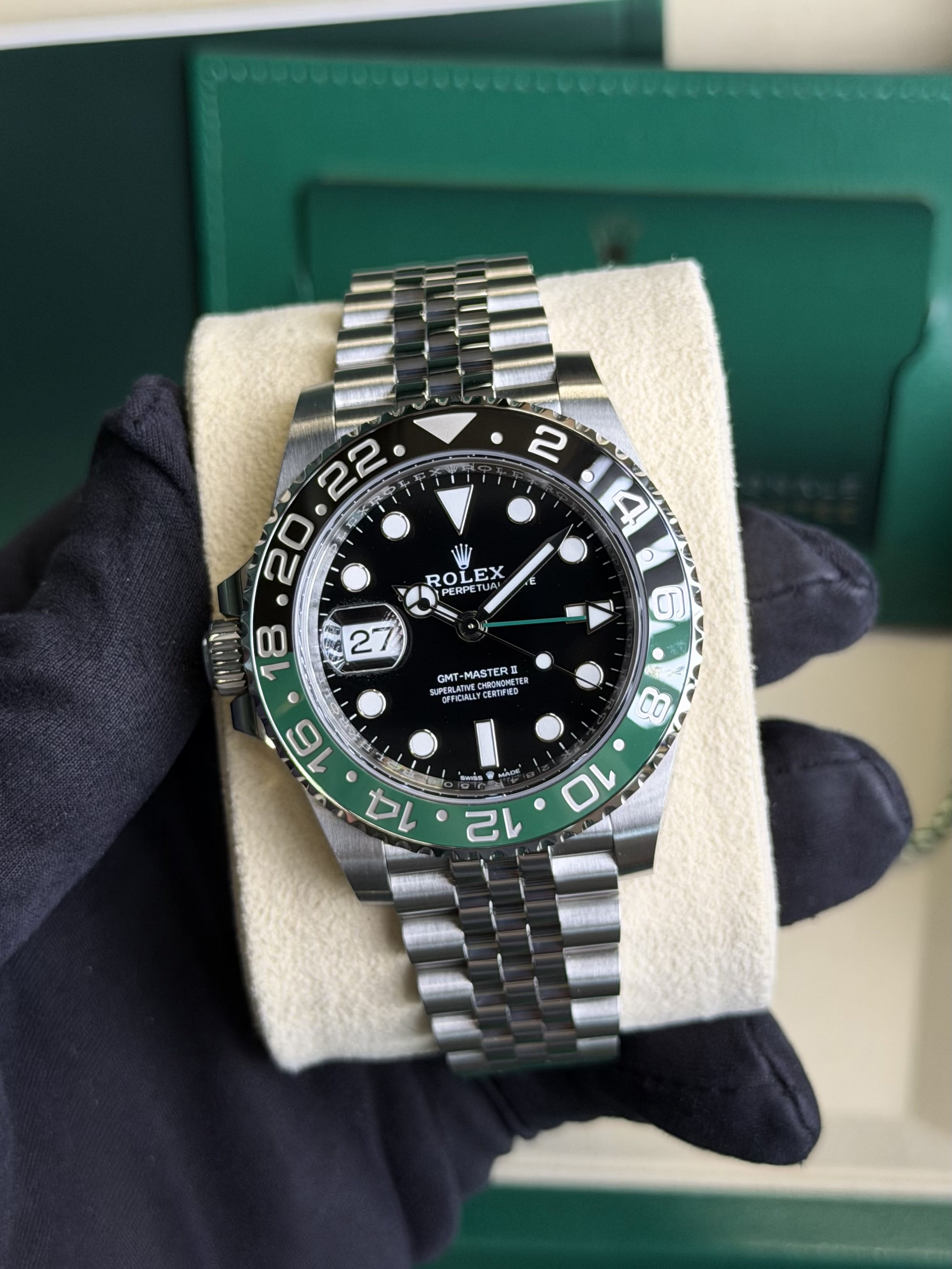 Rolex 126720VTNR GMT-Master II Jubilee Sprite 2025 Unworn