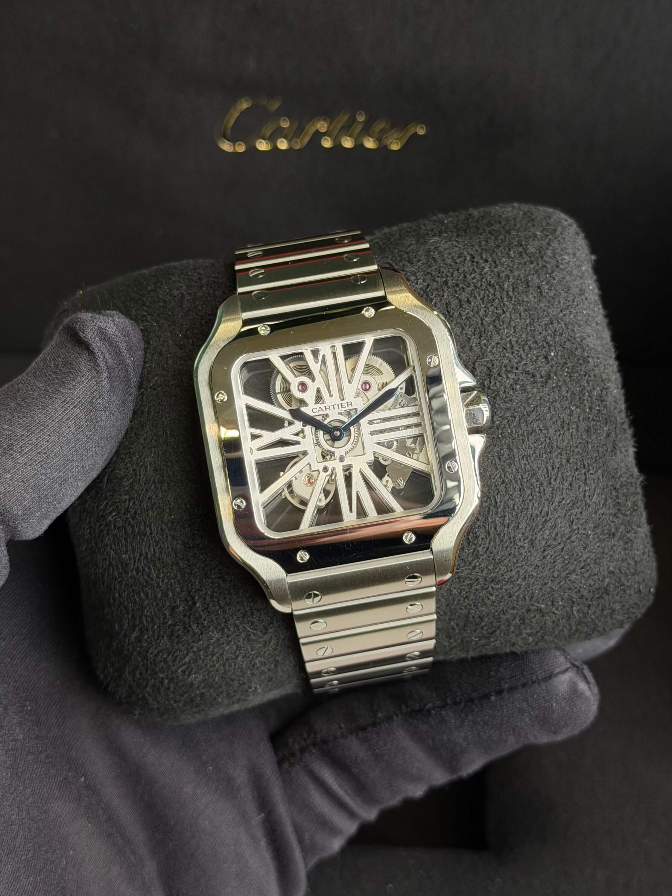 Cartier Santos WHSA0015 Skeleton 2026 Unworn