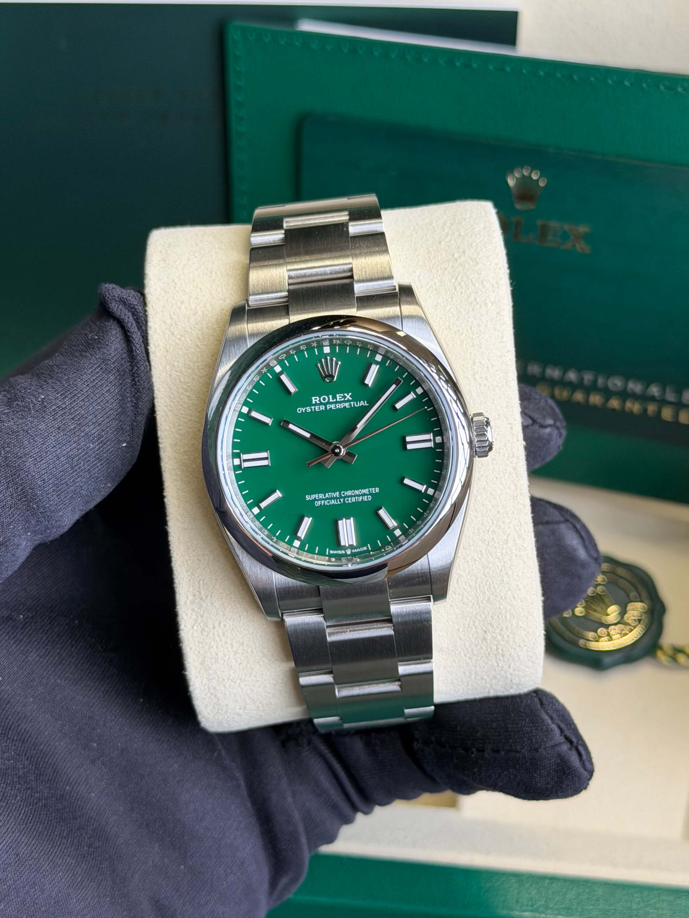 Rolex 126000-0005 Oyster Perpetual 36 Green 2026 Stickerd