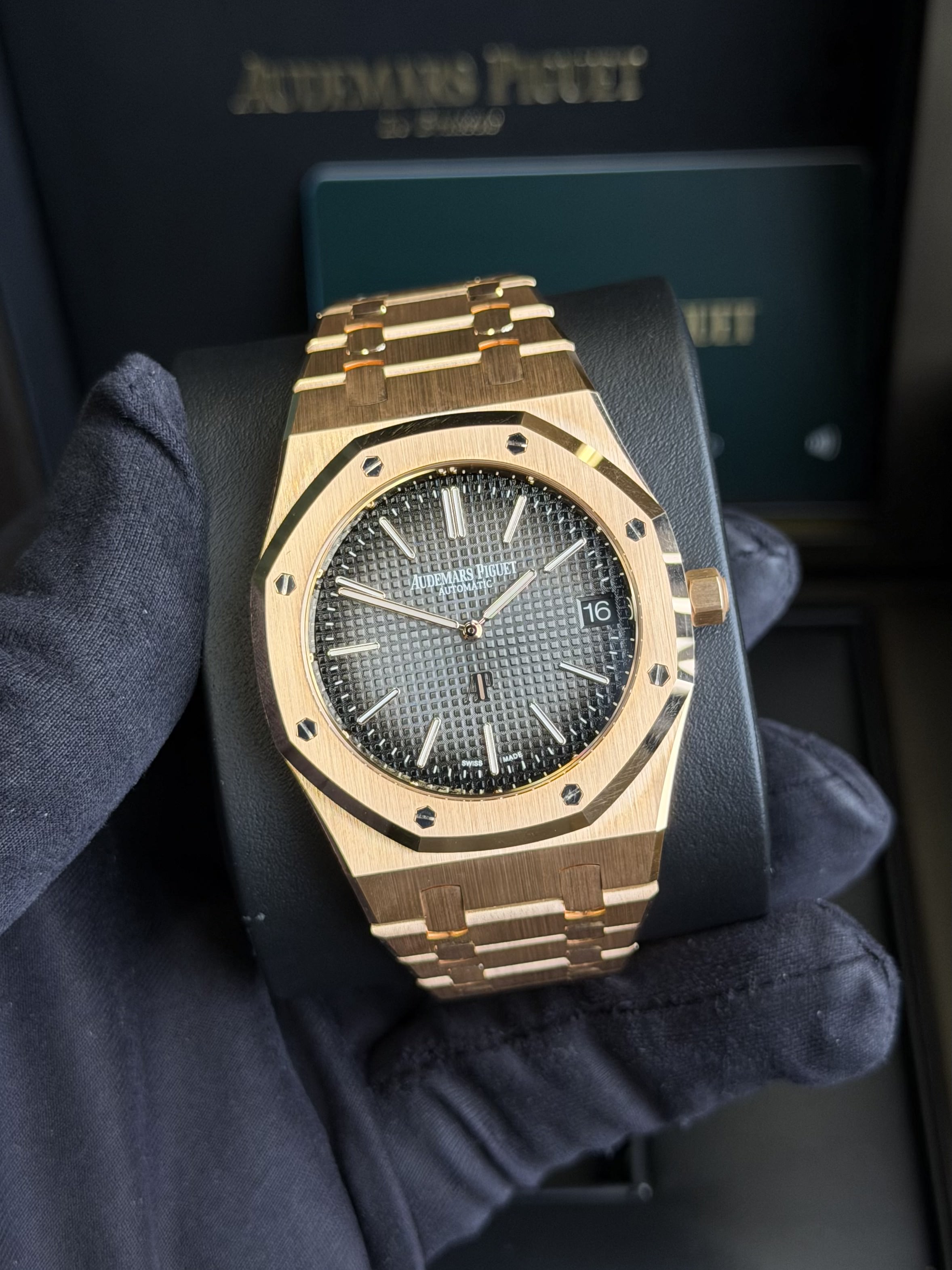 Audemars Piguet Royal Oak Jumbo Ultra Thin 16202OR Jumbo Rose 2023 EU Full set