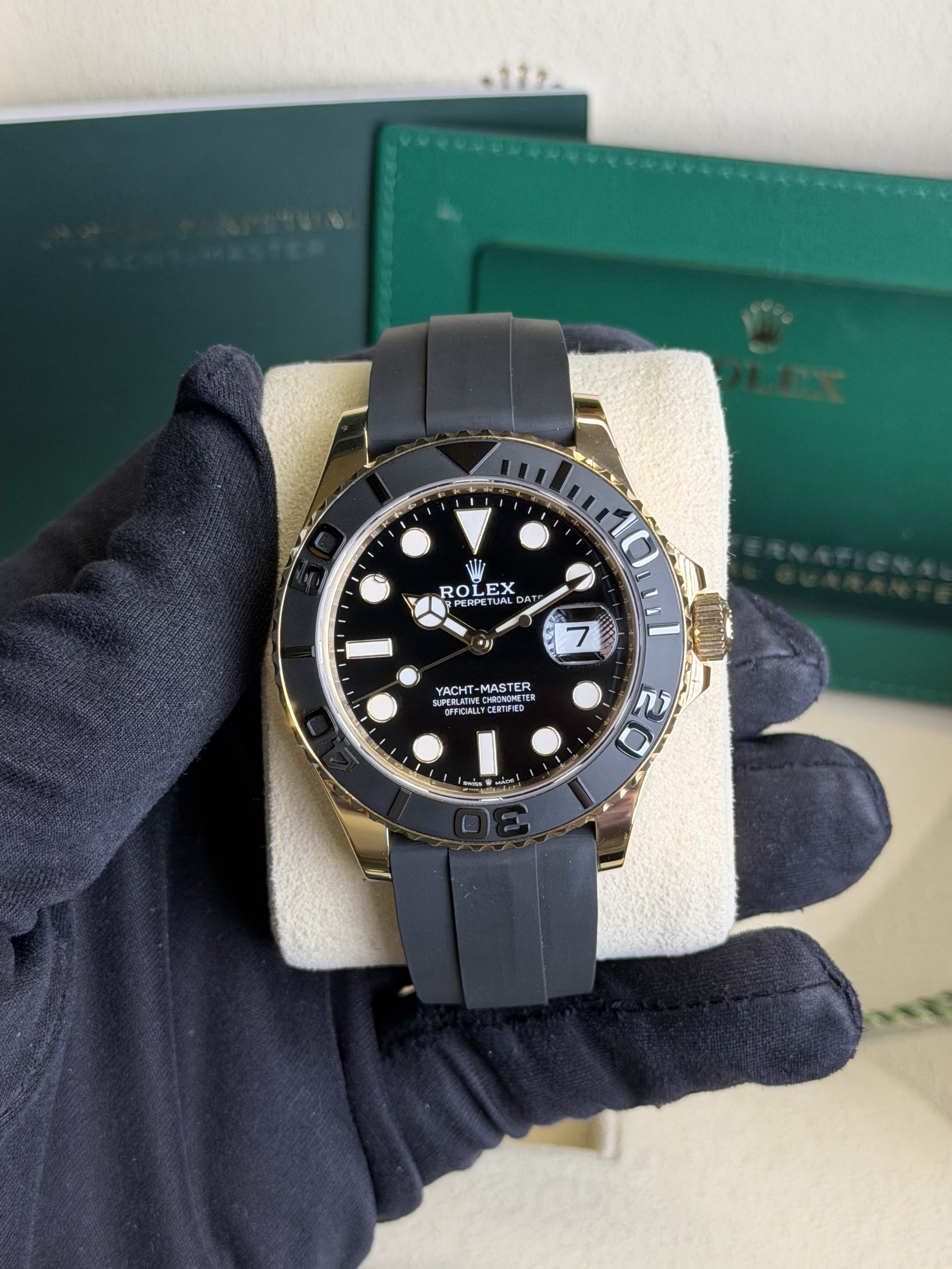 Rolex 226658-0001 Yacht-Master 42 Yellow Gold 2022 Full set