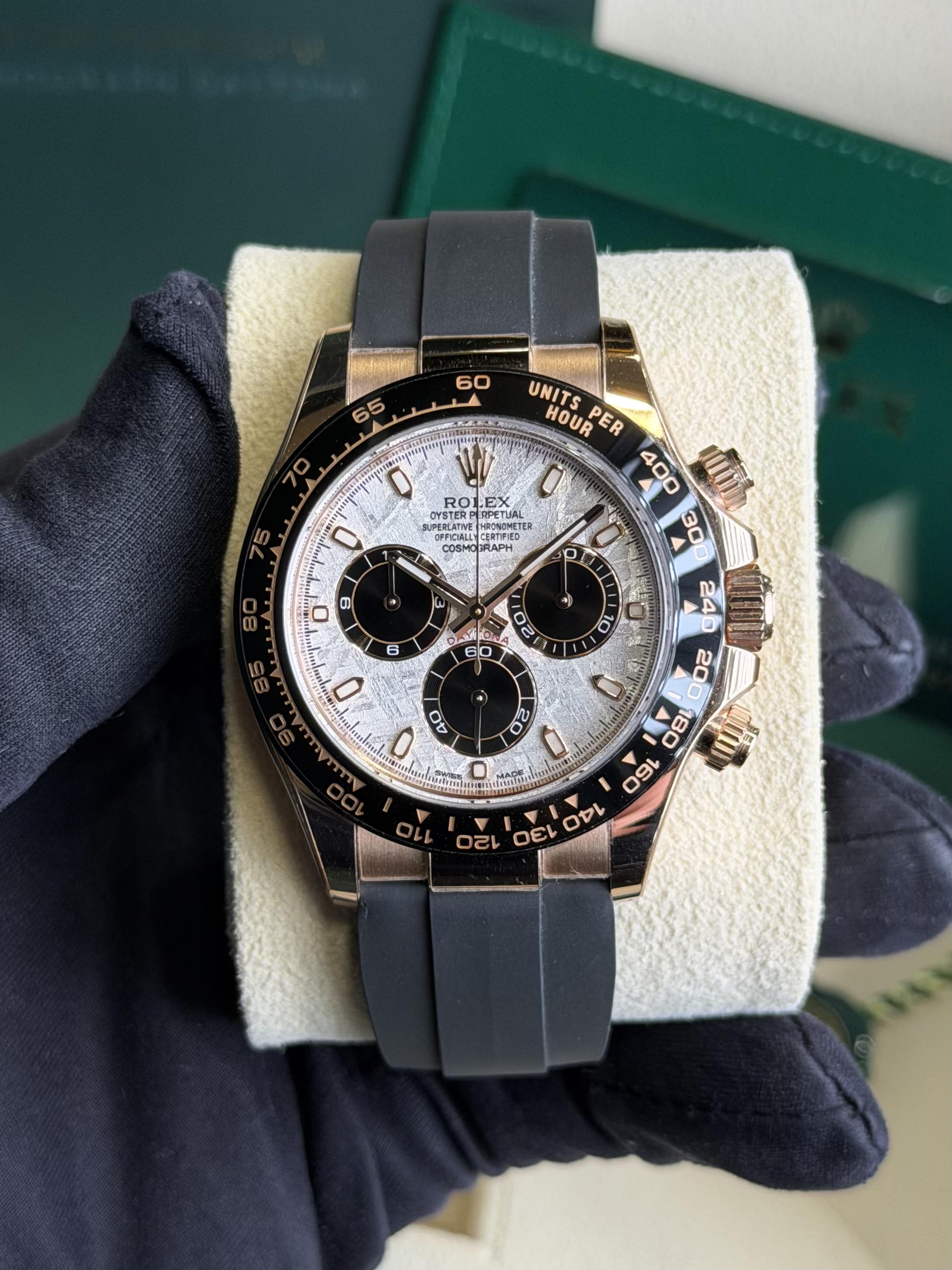 Rolex Daytona Oysterflex 116515LN Meteorite 2023 Full set
