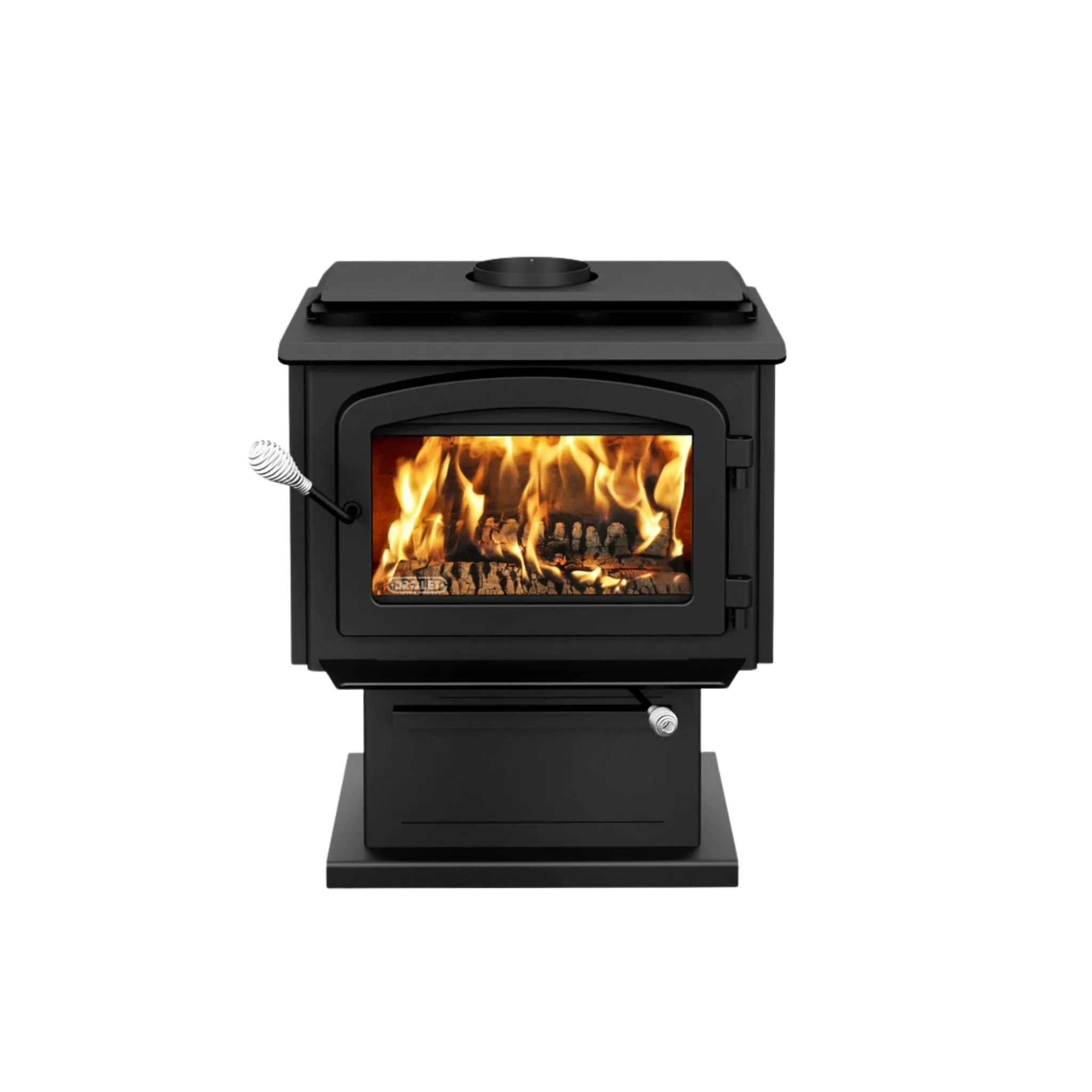 Drolet Escape 1500 wood stove, front view