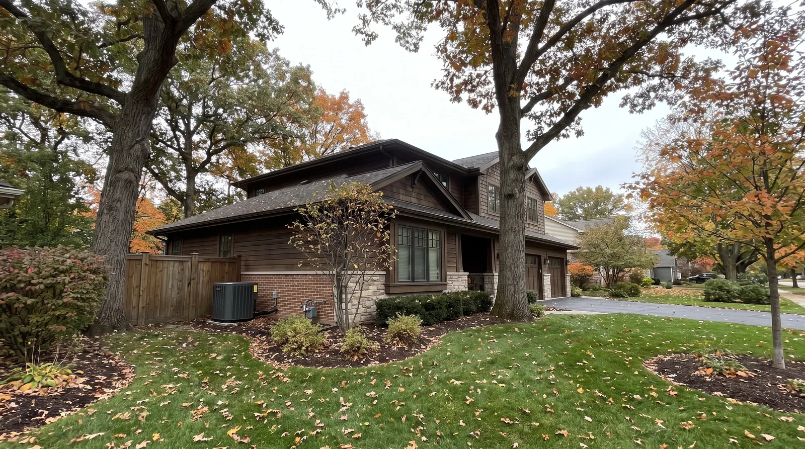 Suburban home in Ann Arbor, Michigan