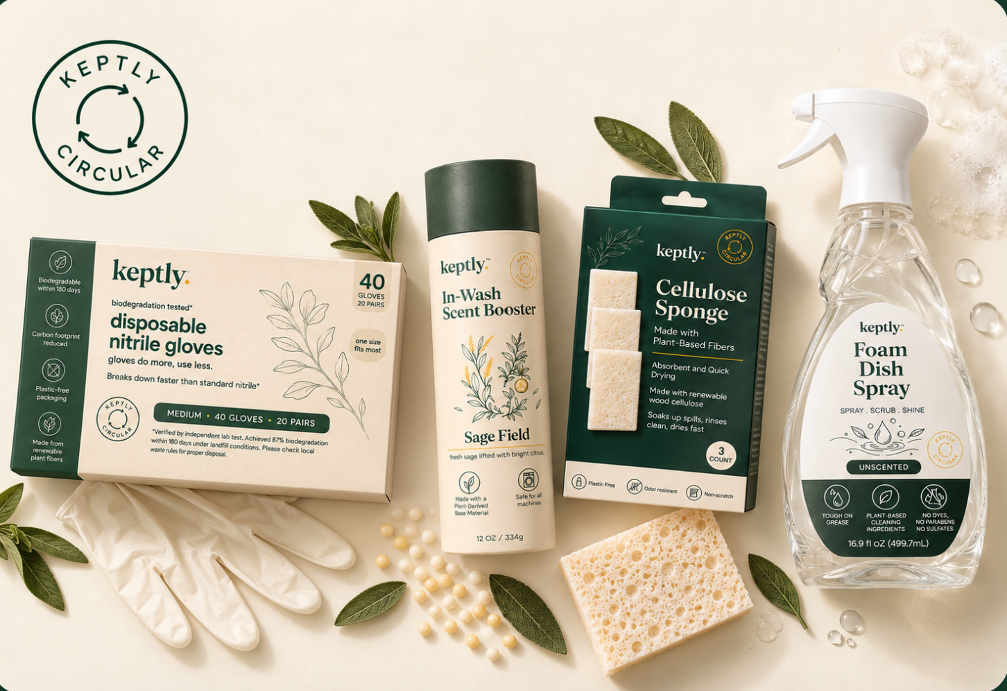 Keptly Circular product line