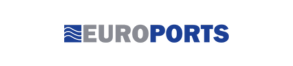 Euroports logo with the word 'EURO' in gray and 'PORTS' in blue.