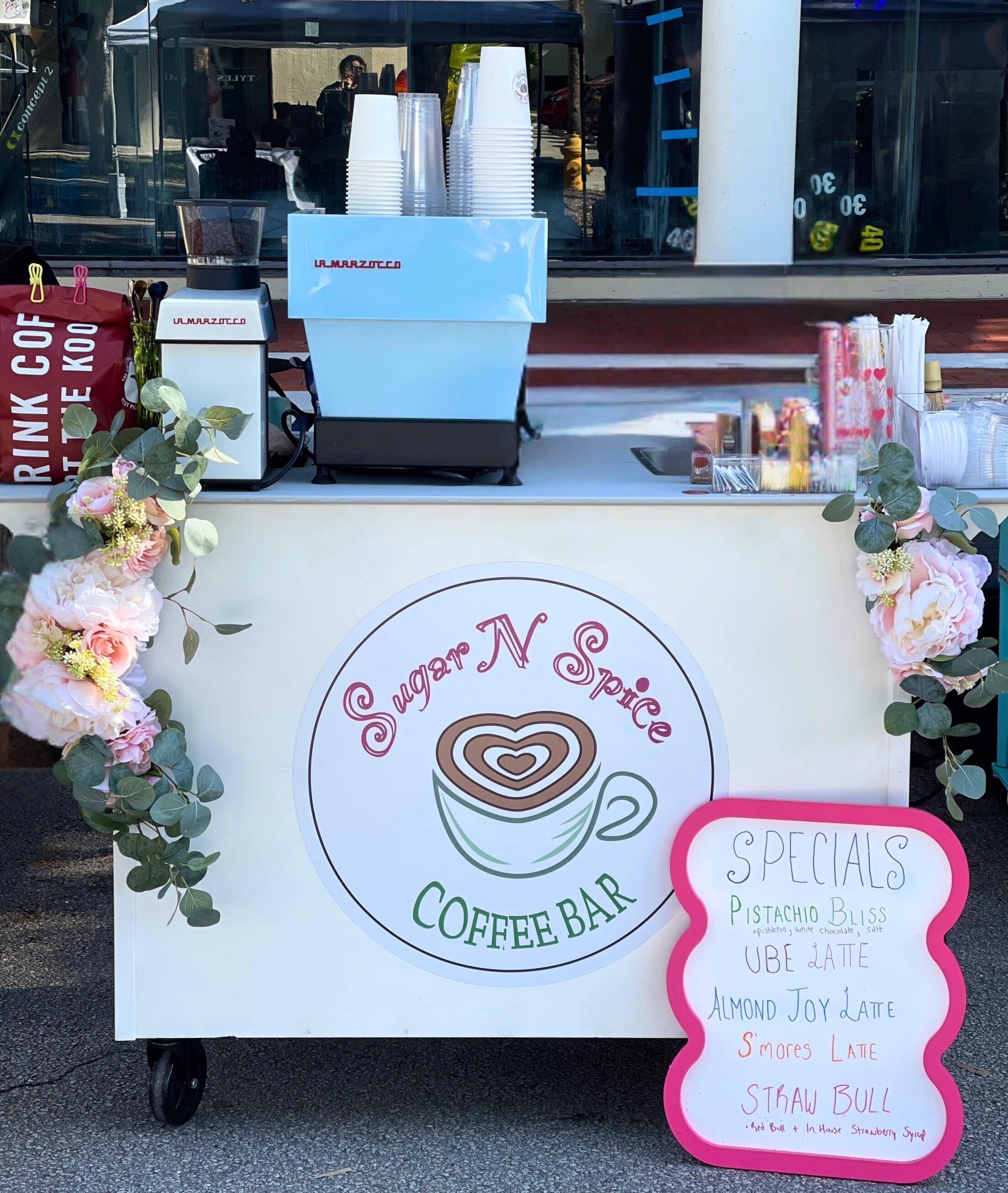 Coffee Cart Catering | Mobile Espresso Bar | South Florida