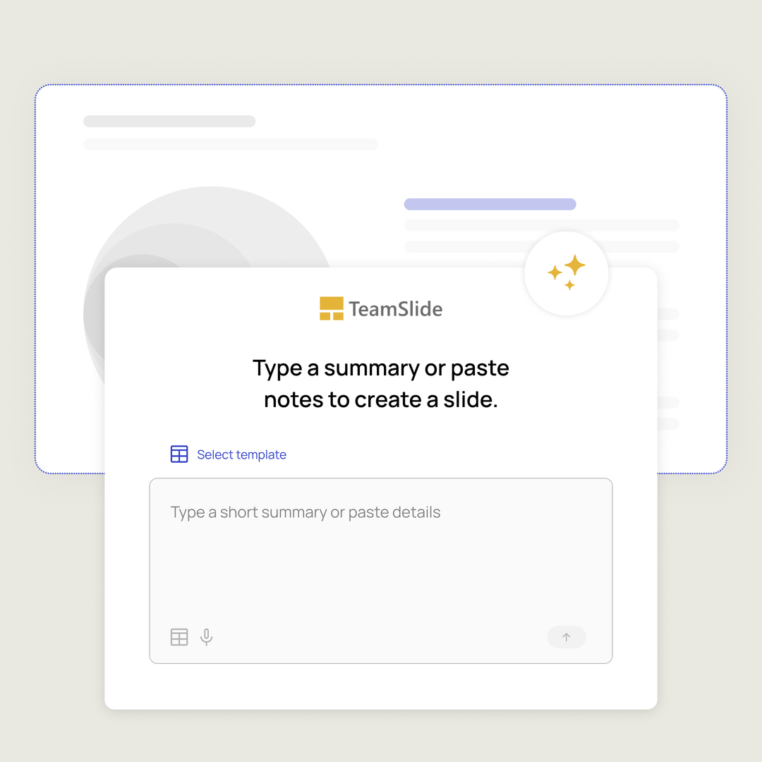 Slide generation