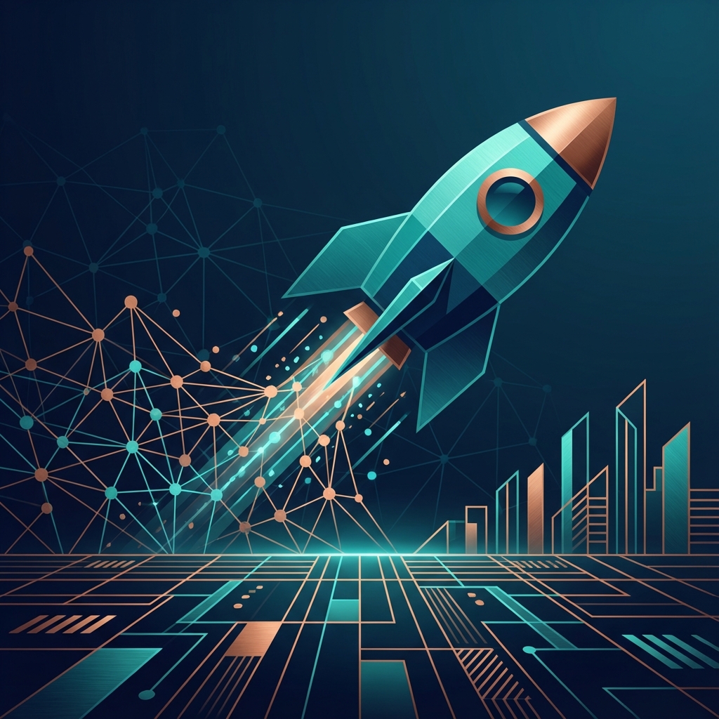 [background image] image of an innovation lab (for an ai developer tools business)