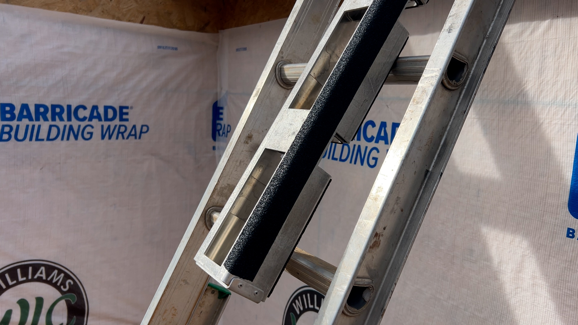 image of roof being repaired