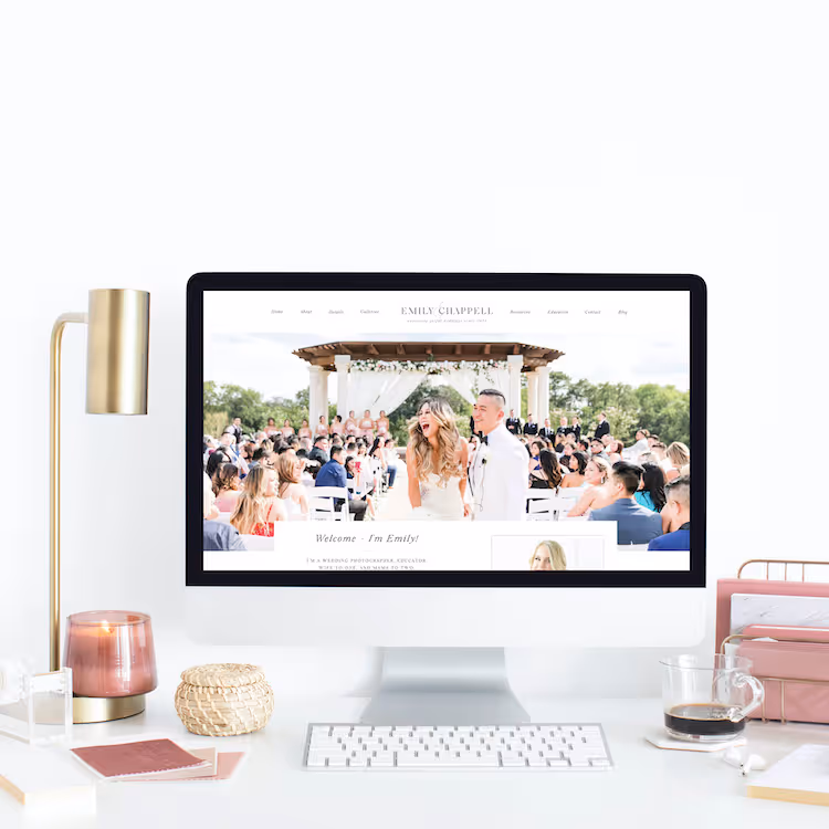 Joyful Photography Website Design