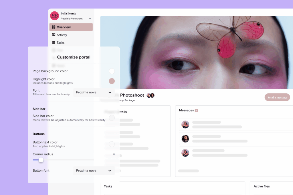 honeybook client portal