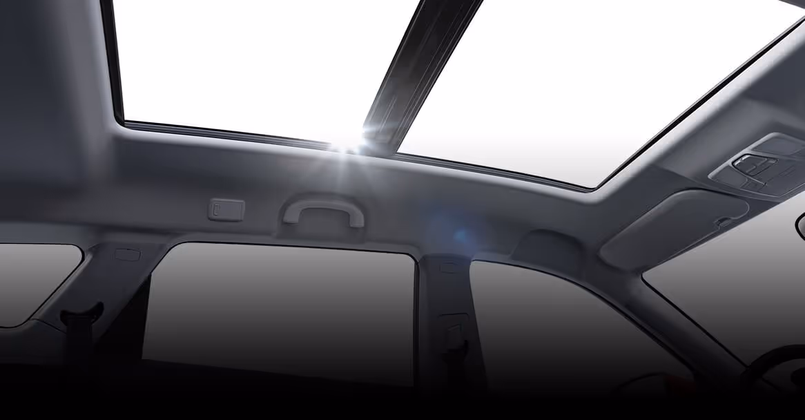 Techo panorámico del Jetour X70