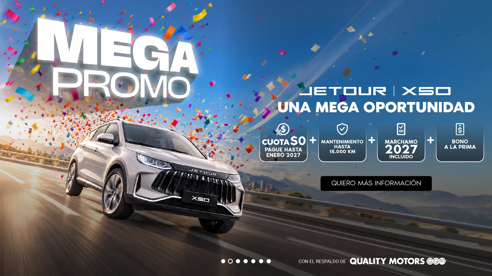 Jetour X50 Mega Promo