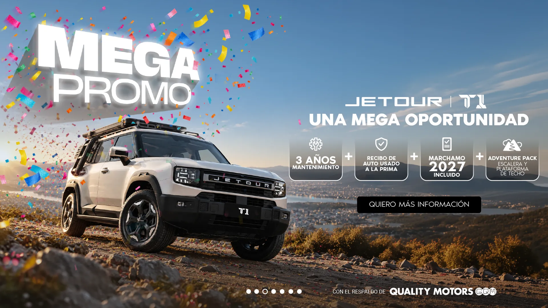 Mega Promo Jetour T1: una mega oportunidad