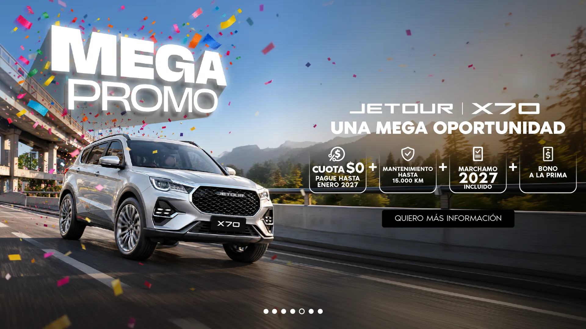 Mega Promo Jetour X70: una mega oportunidad
