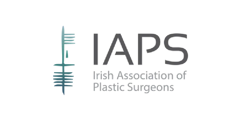 Logo of the International Association of Plastic Surgeons with stylized symbol and text.