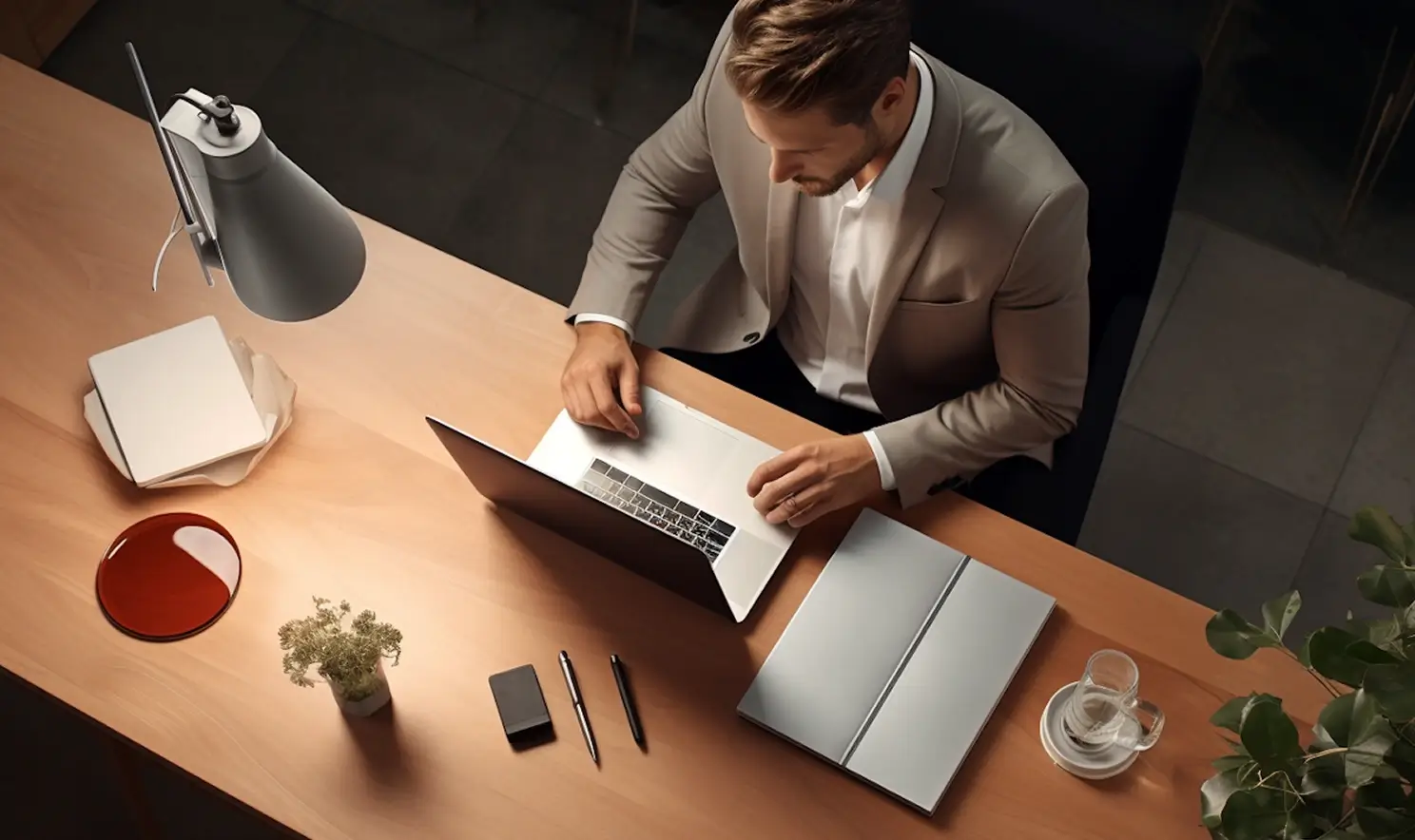 Man Working