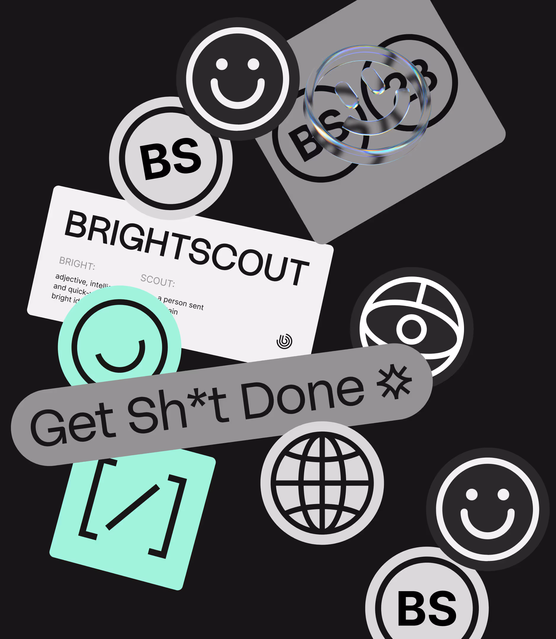 Design assets for BRIGHTSCOUT
