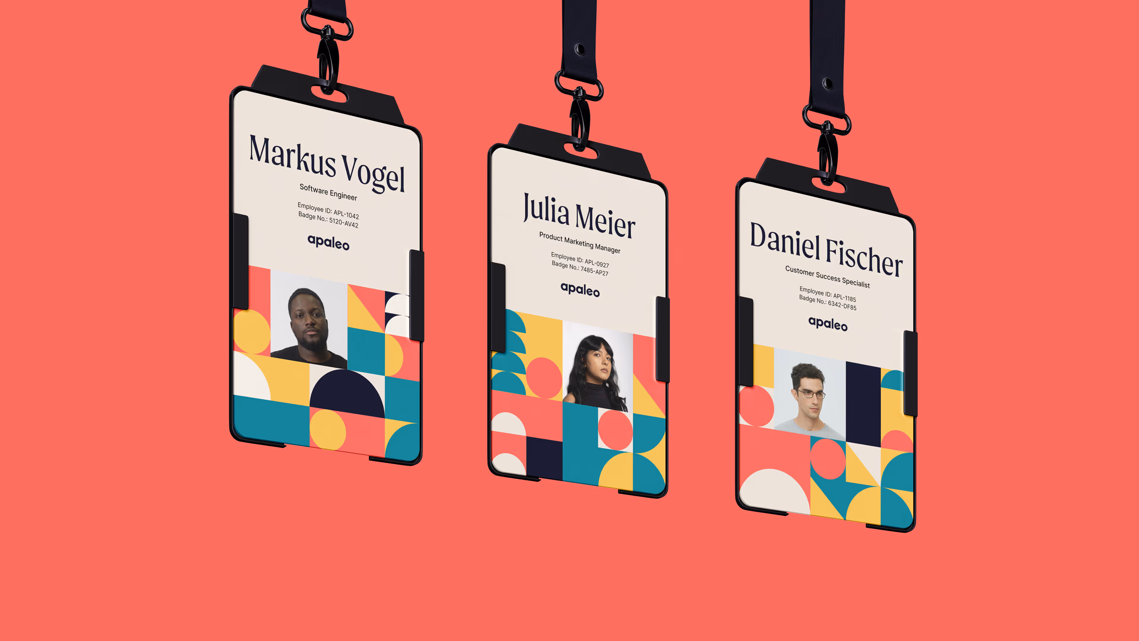 ID card designs for Apaleo