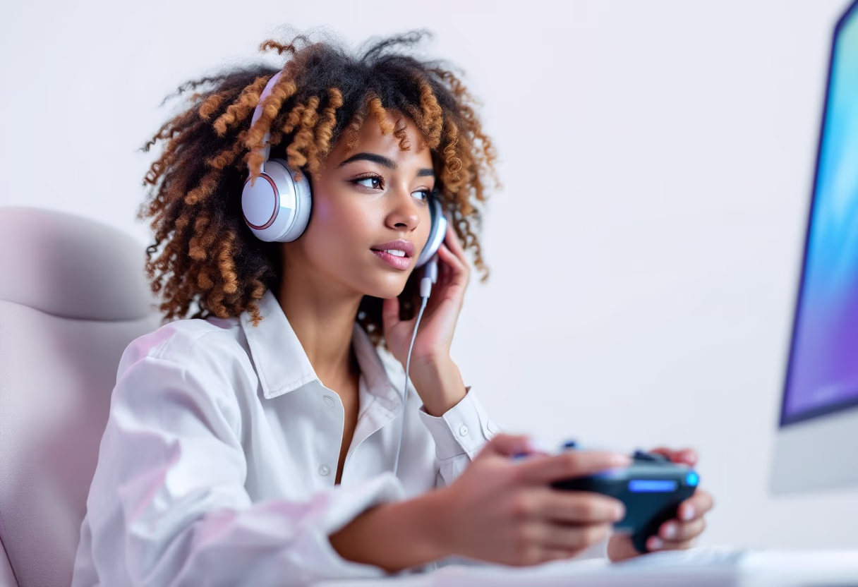 image of community gaming event (for a gaming and entertainment)