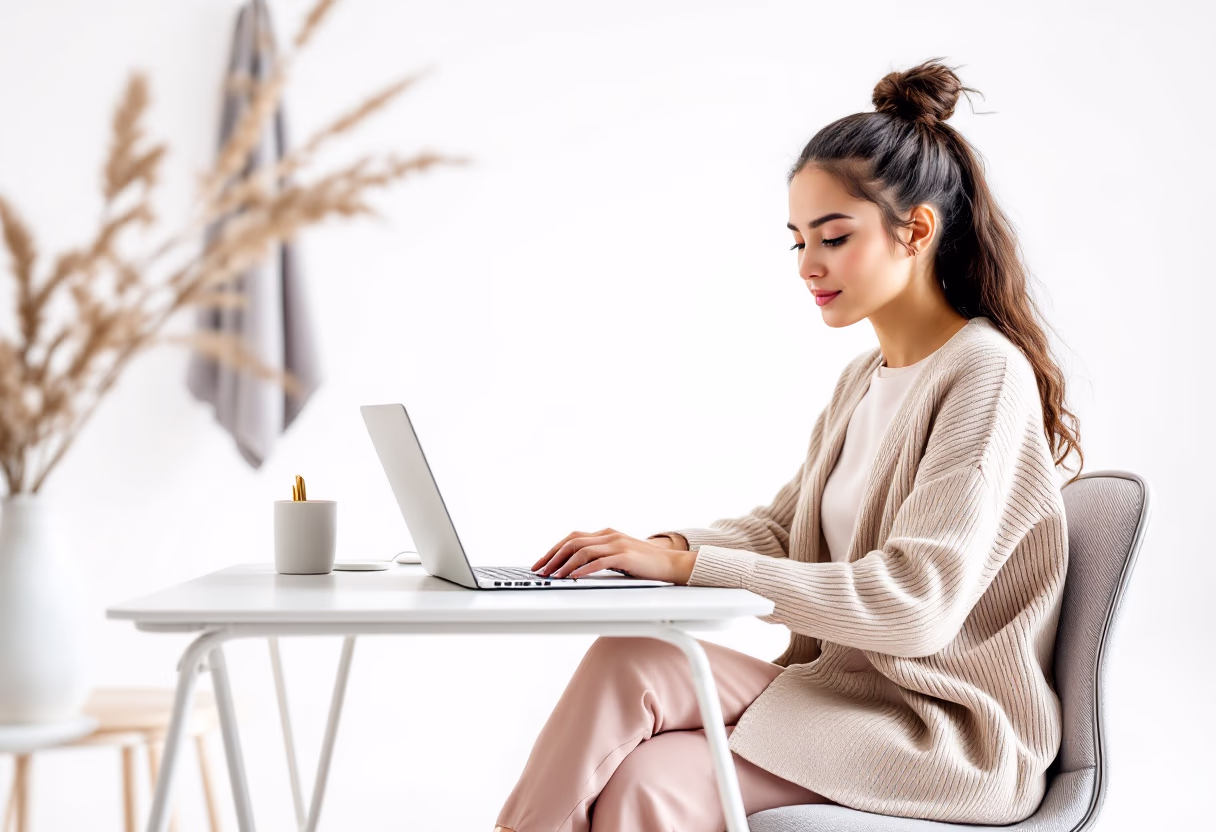 image of students attending an online class (for a edtech)