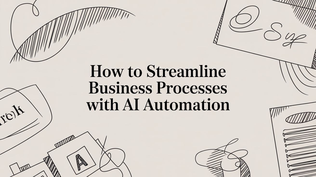 How to streamline business processes with AI automation: the complete guide for 2025