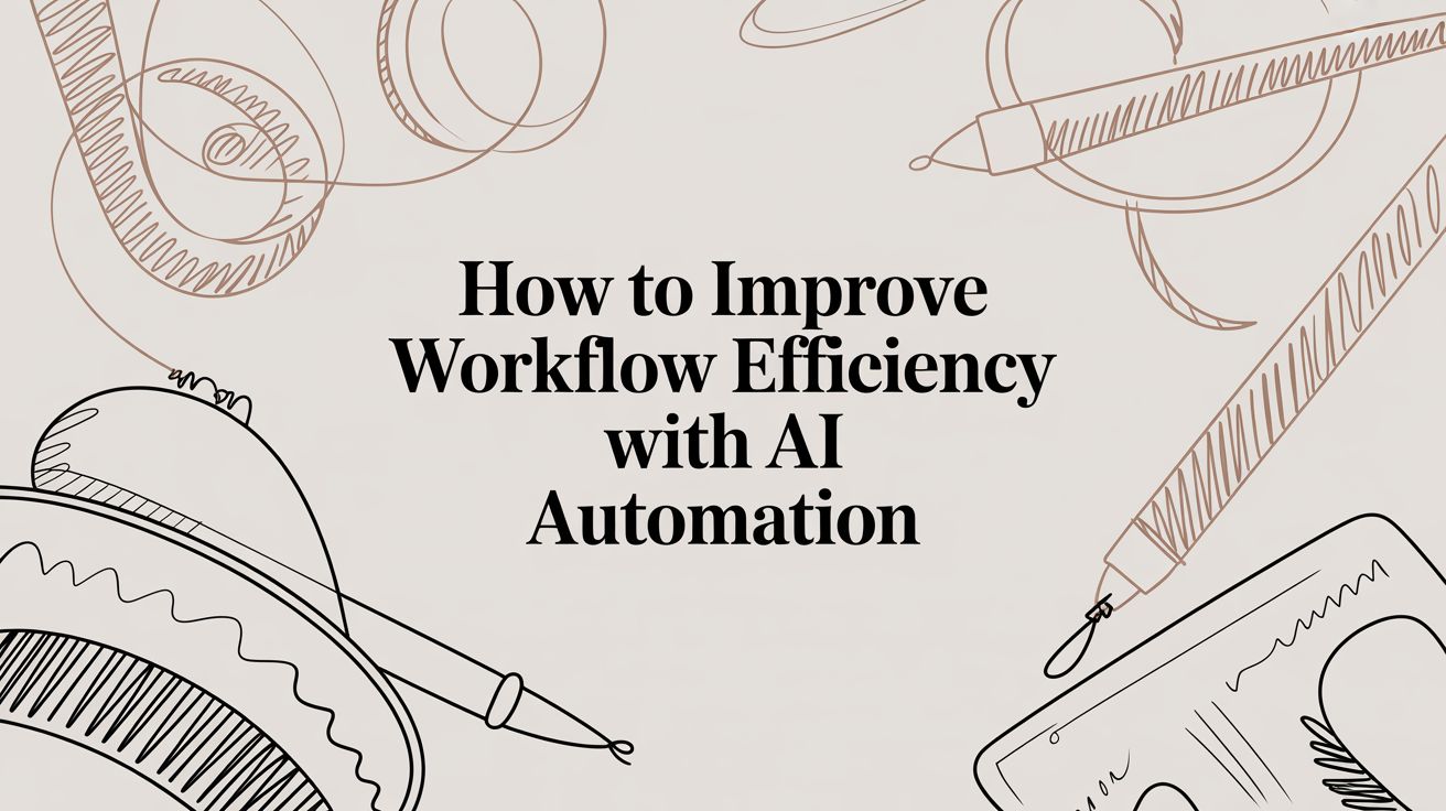 How to improve workflow efficiency: a builder's guide for 2025