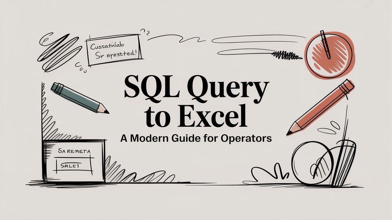 SQL Query to Excel: A Modern Guide for 2025