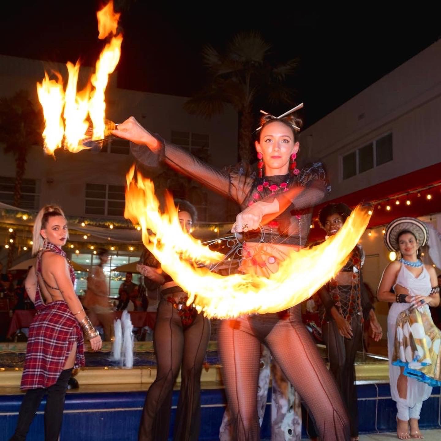 image of a cultural dance performance for a travel agency