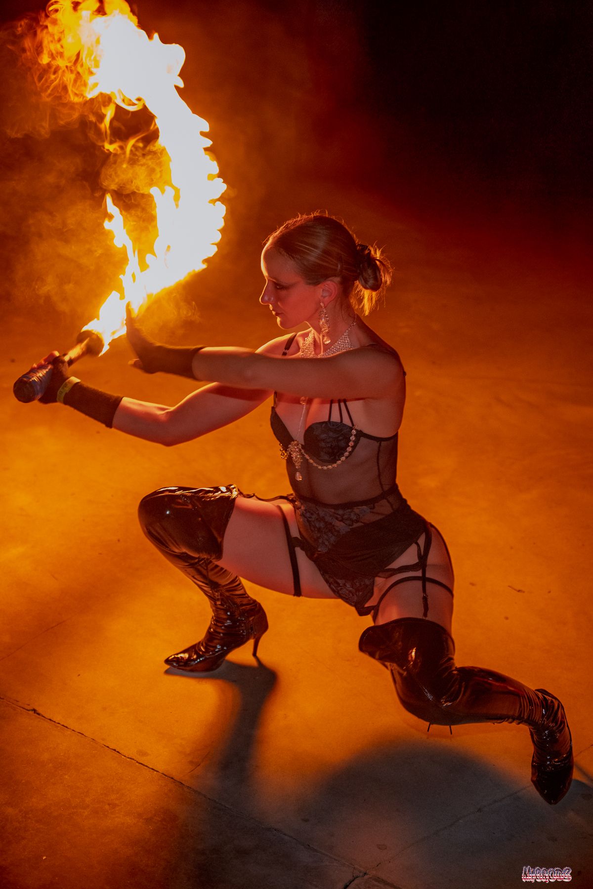 image of entertainment show at an amusement park