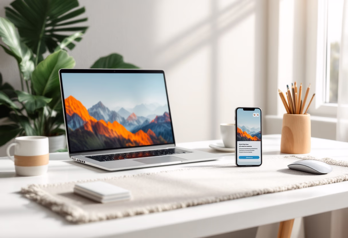 image of contact details graphic (for a travel tech)