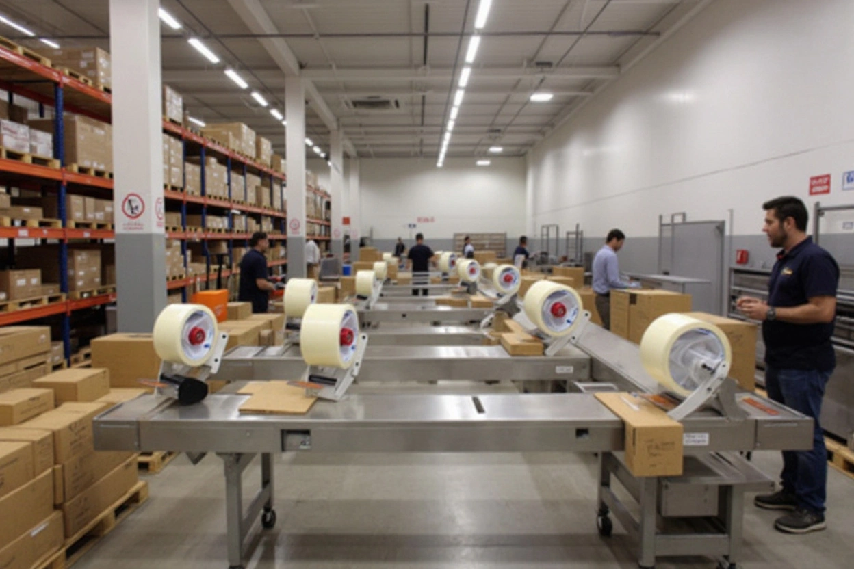 Packaging industry using adhesive tapes for carton sealing and material handling operations#1.5