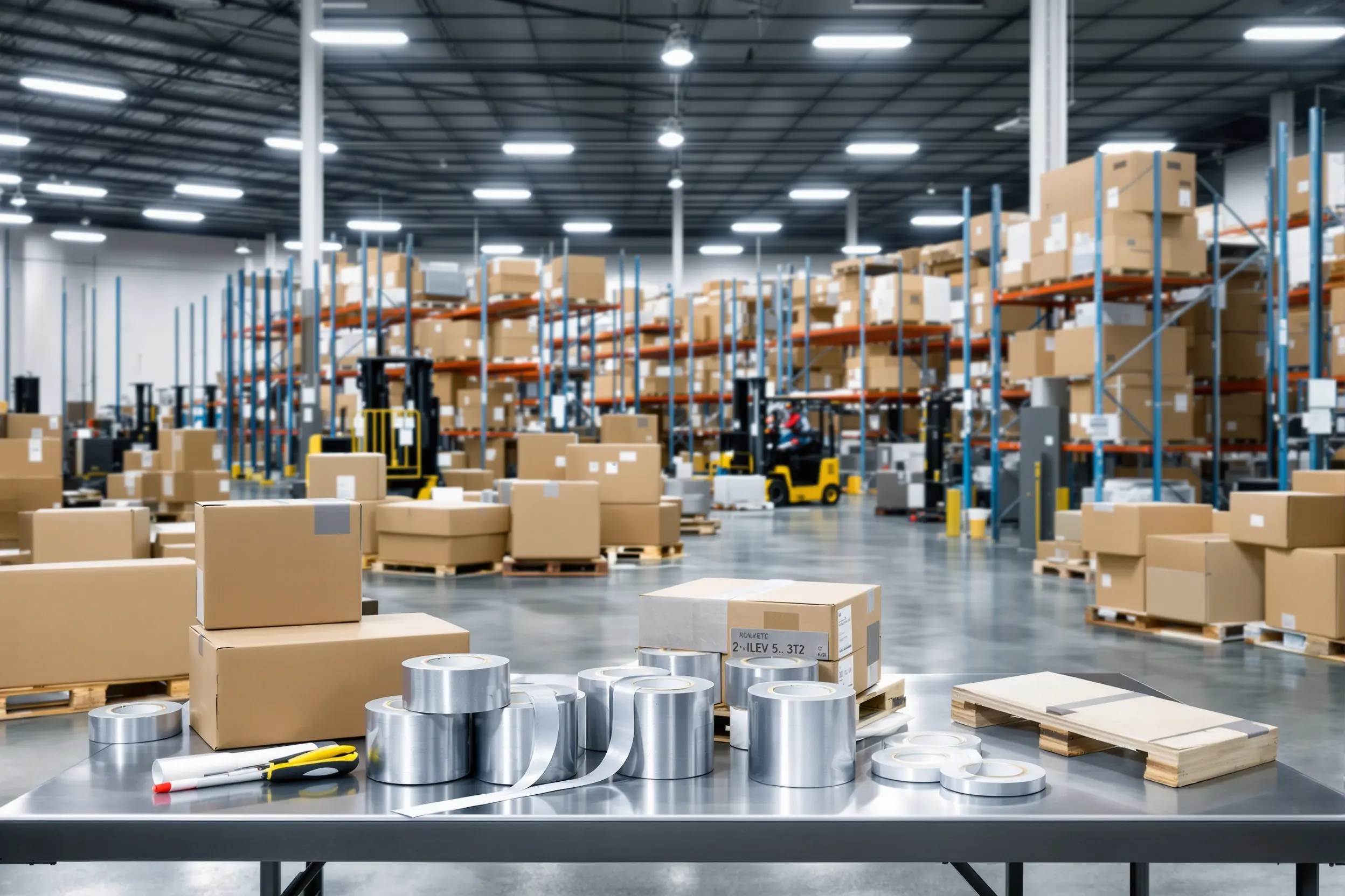 Shipping and logistics operations using duct tape for package reinforcement and repairs#1.5