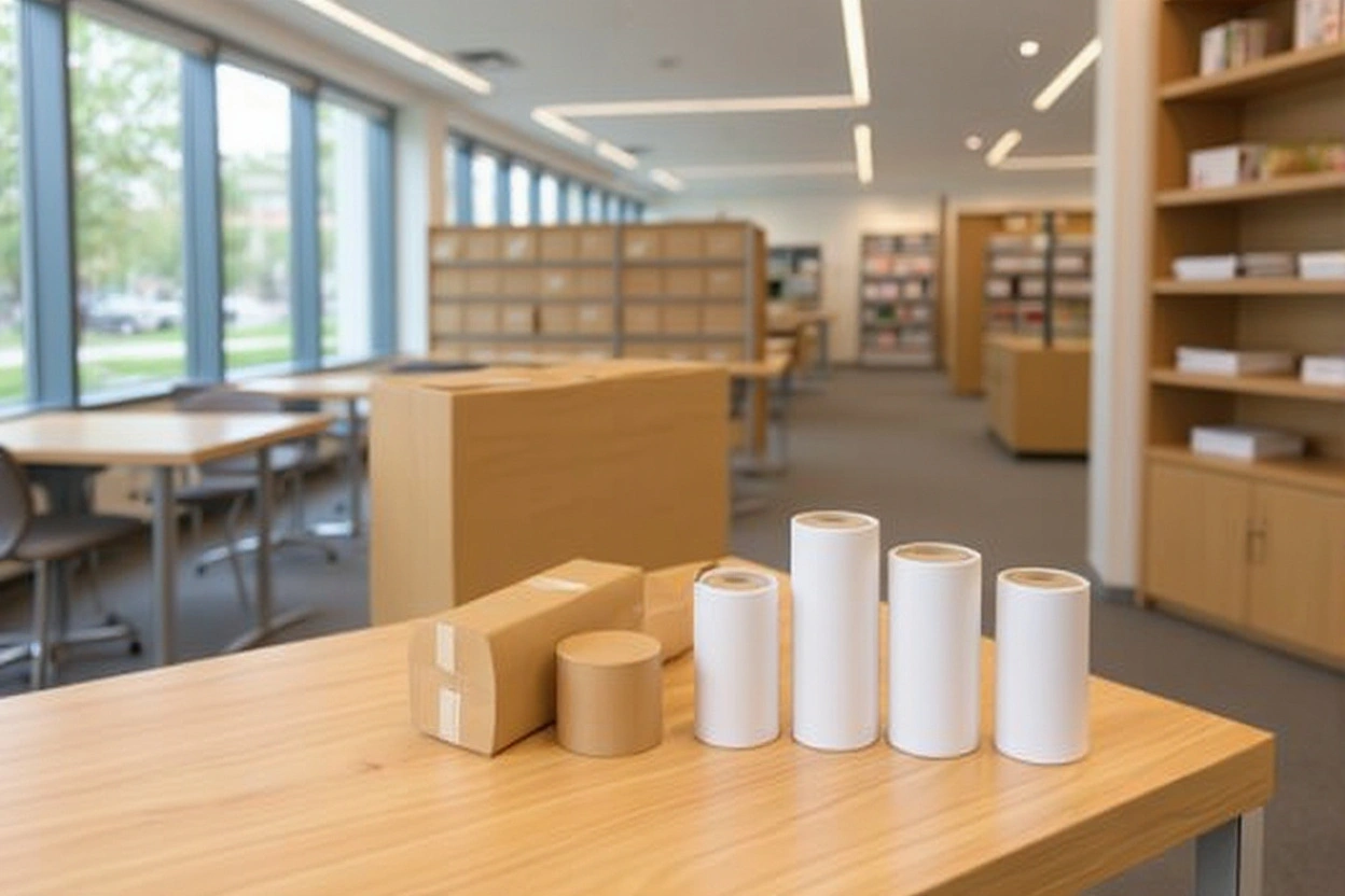 Educational institutions and retail businesses using mailing tubes for document storage#1.5