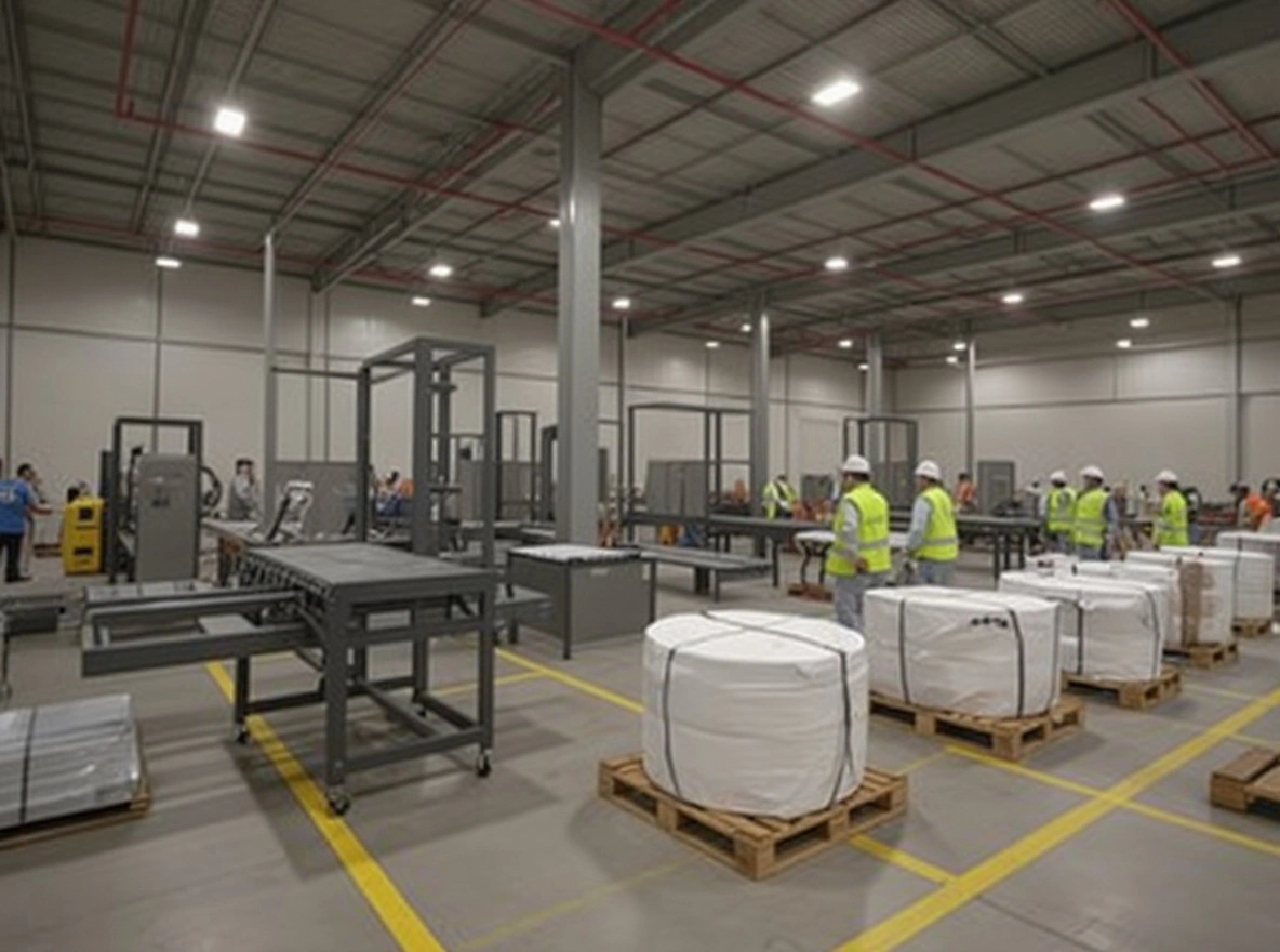 Manufacturing and industrial packaging operations requiring pallet wrapping solutions#1.2